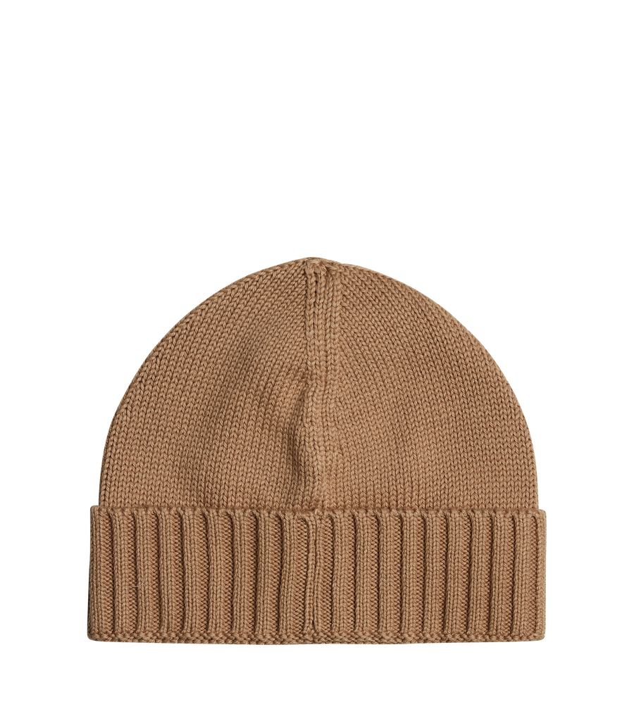 Stone Island Junior Knitted Beanie in Sand Beige (Kids)