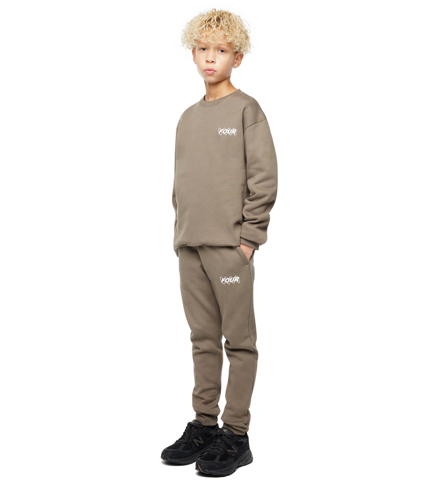 Circles Logo Crewneck Bungee Cord