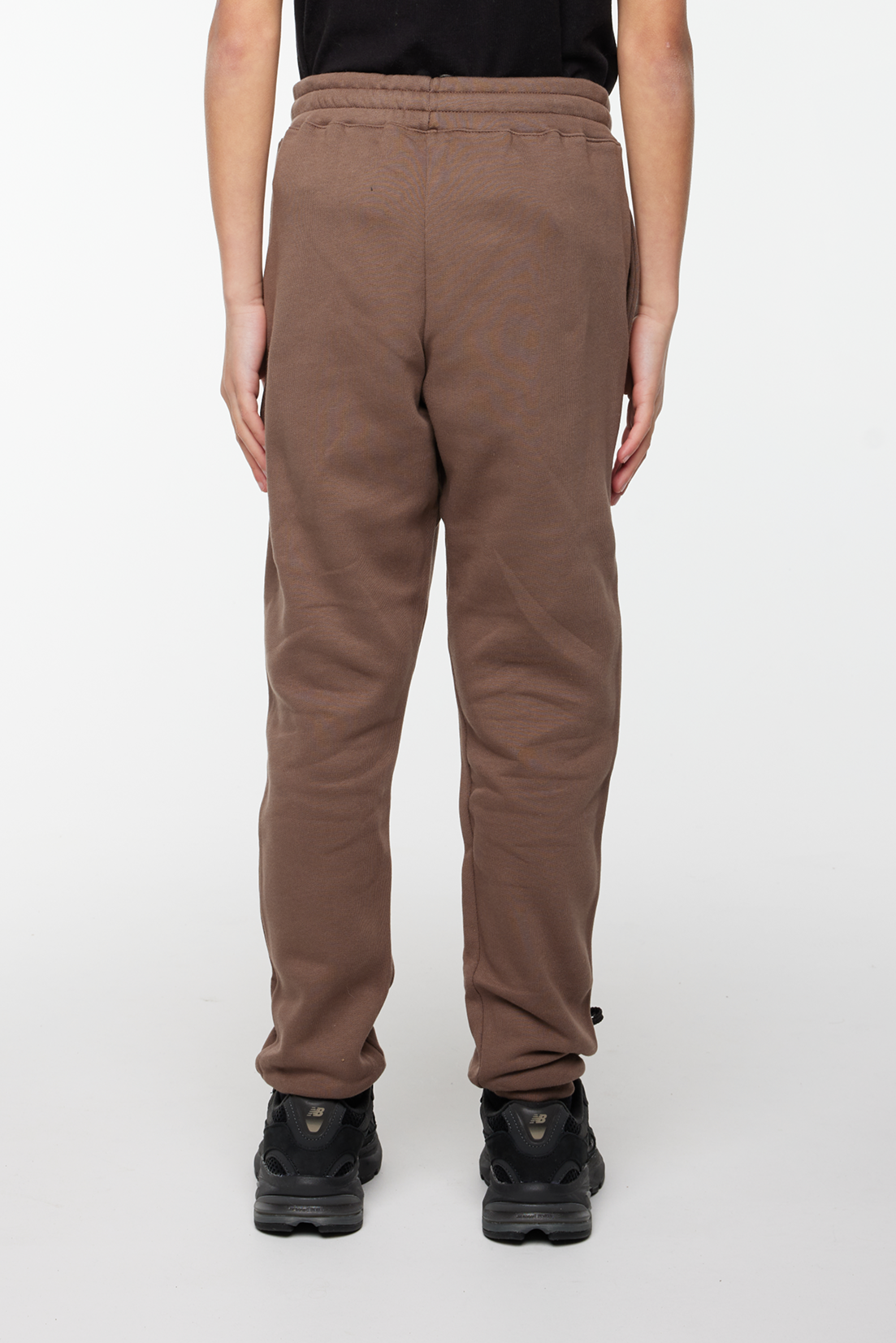 Outline Logo Sweatpants Coffee Quartz