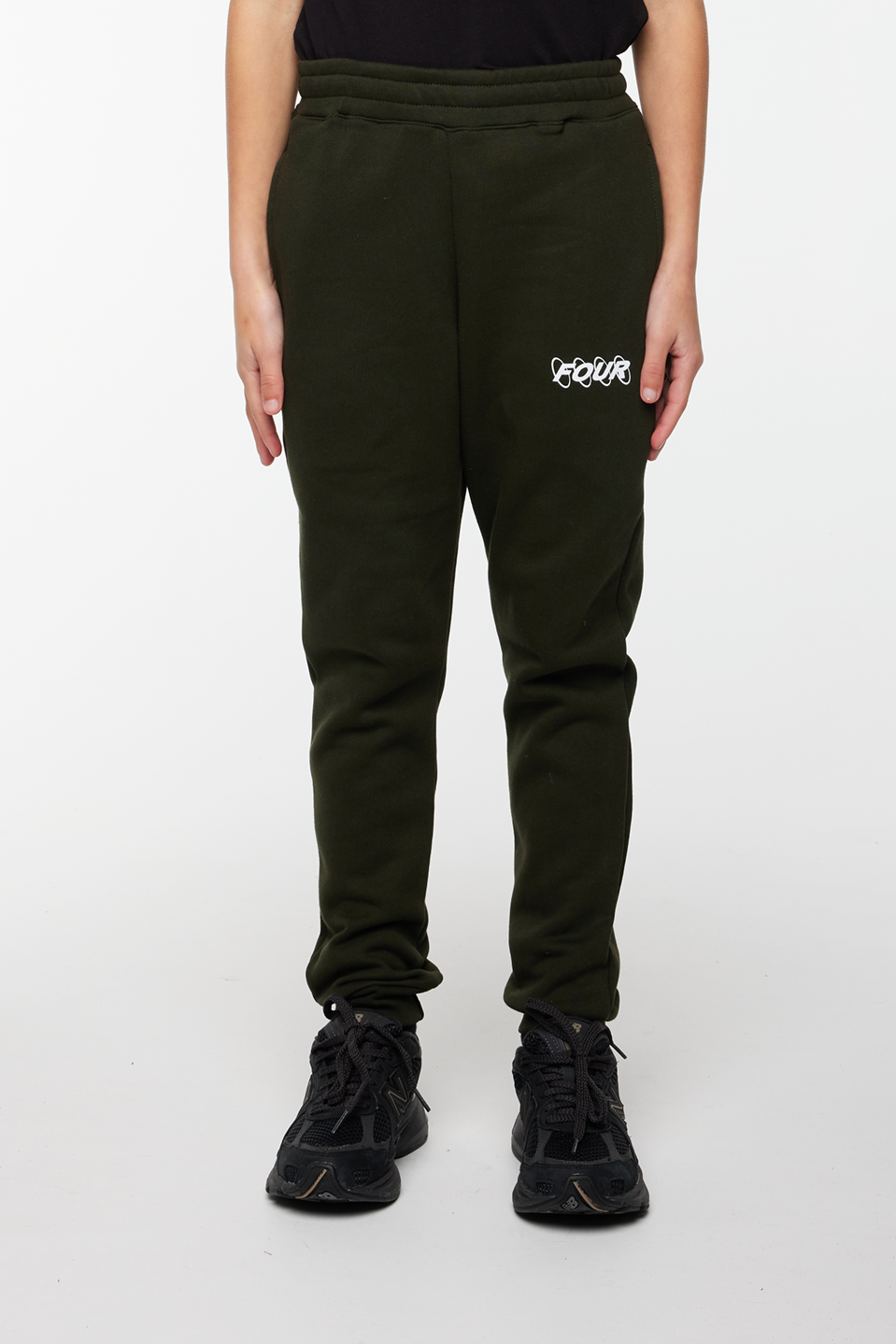Circles Logo Sweatpants Army Green