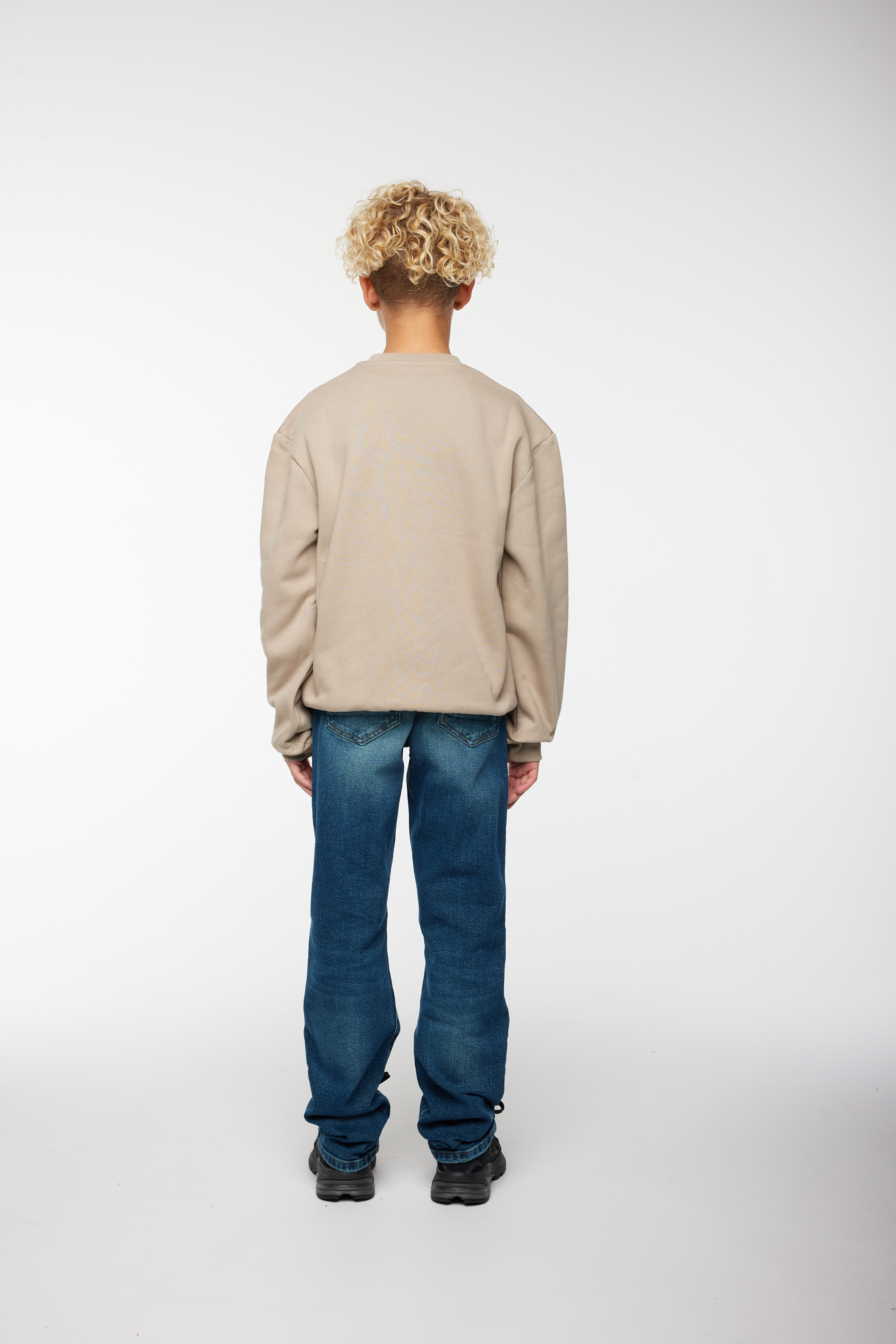 Logo Crewneck Weathered Teak