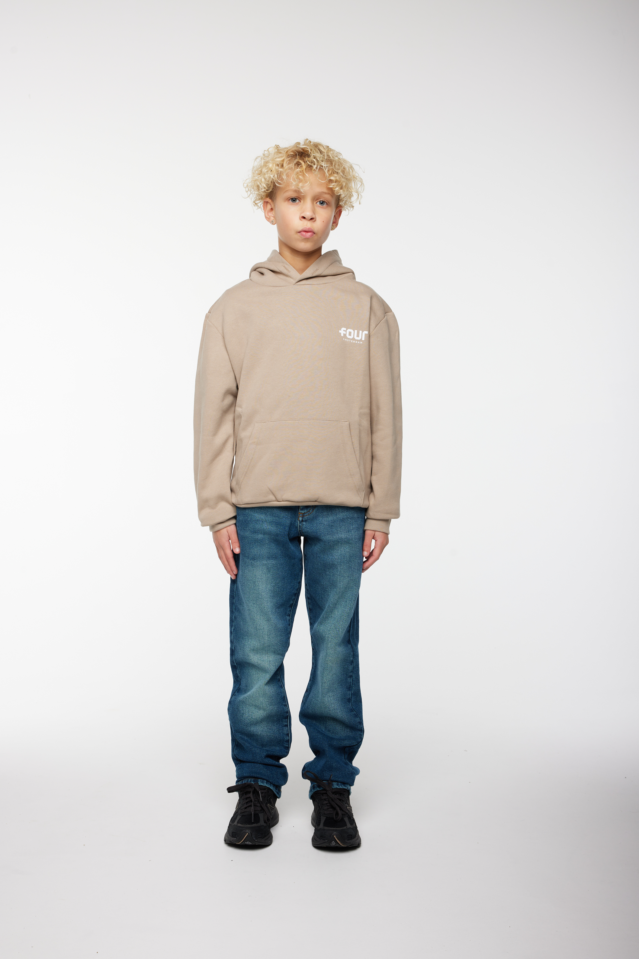 Logo Hoodie Weathered Teak