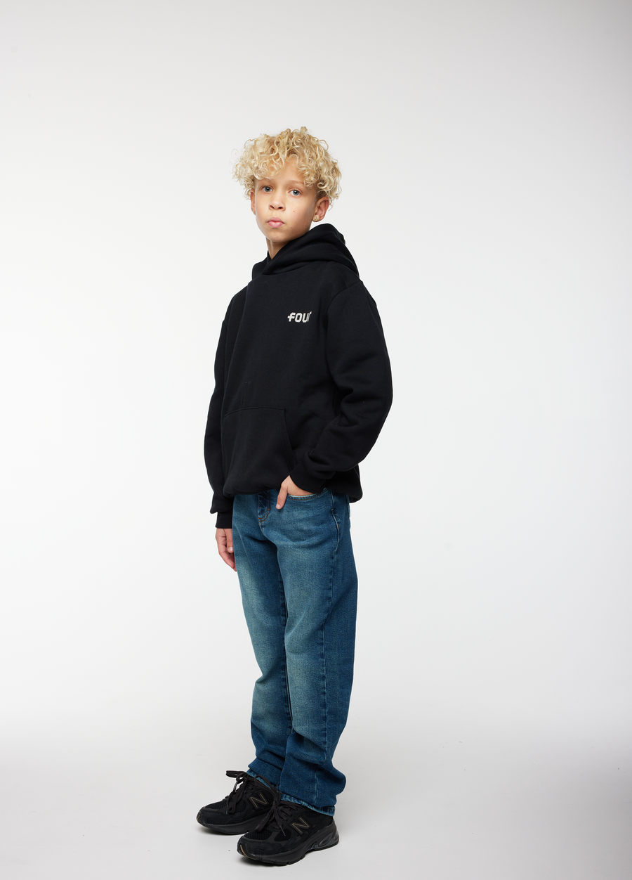 NY Stamp Cab Hoodie Black