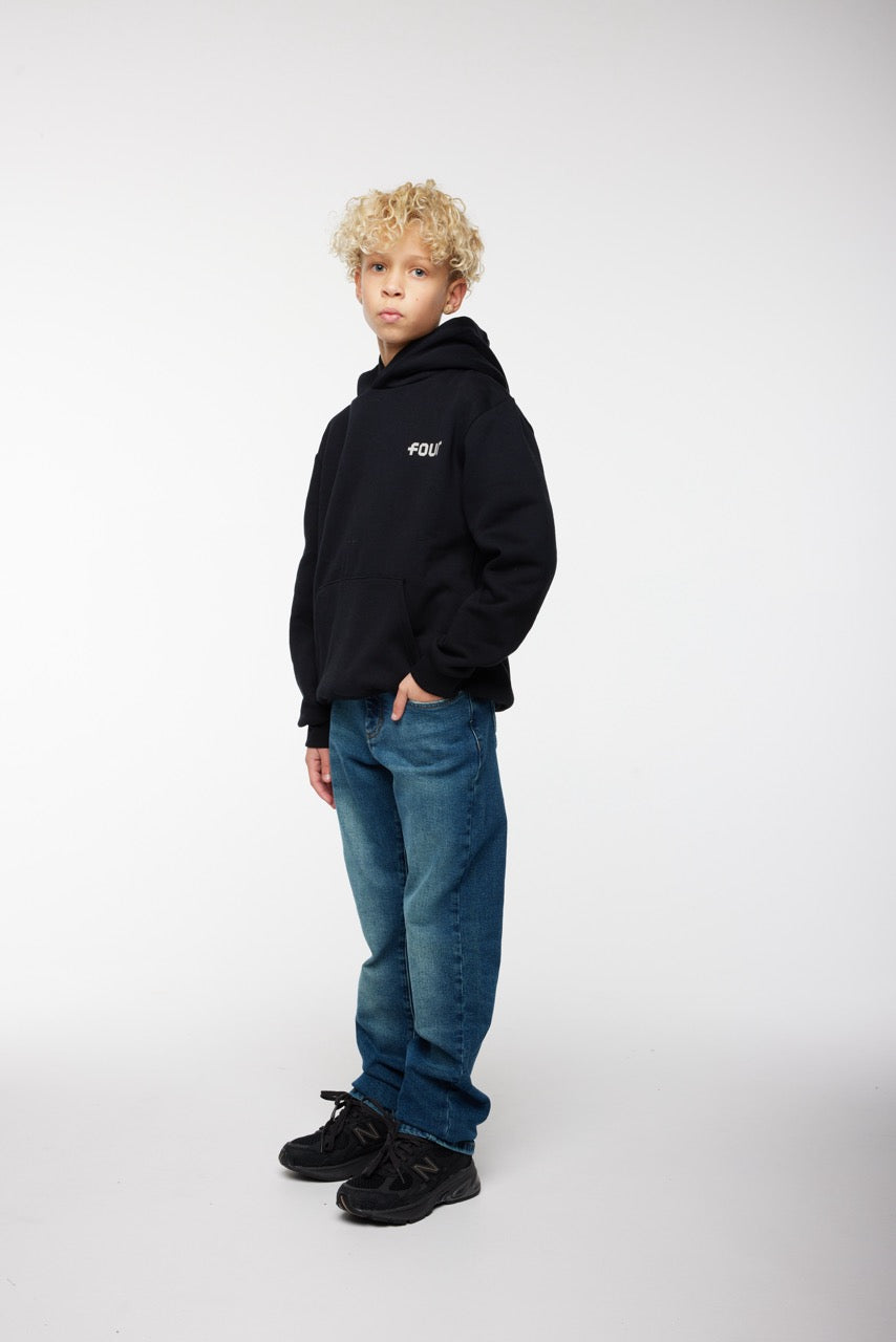 NY Stamp Cab Hoodie Black