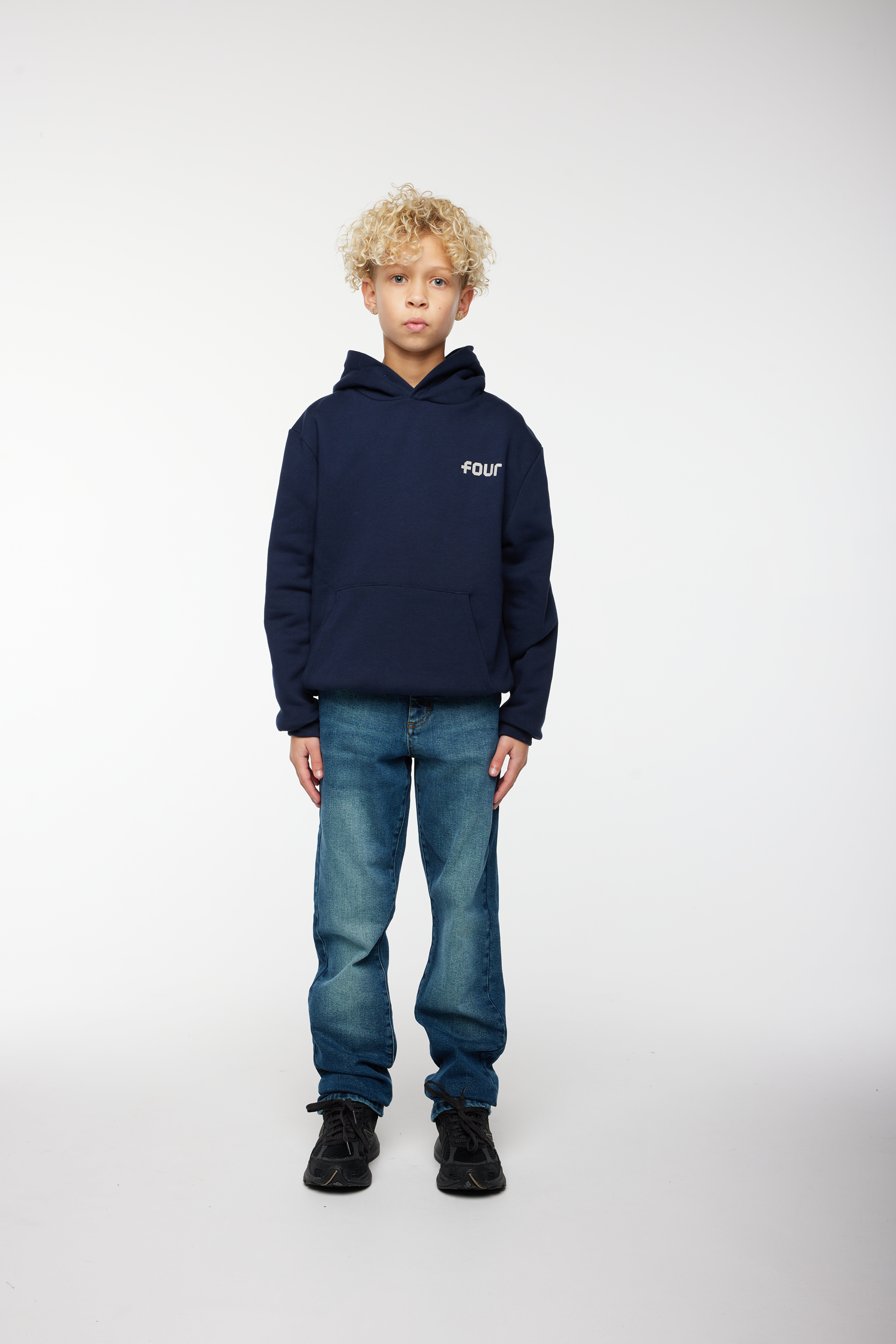 NY Stamp SOL Hoodie Marine Blue