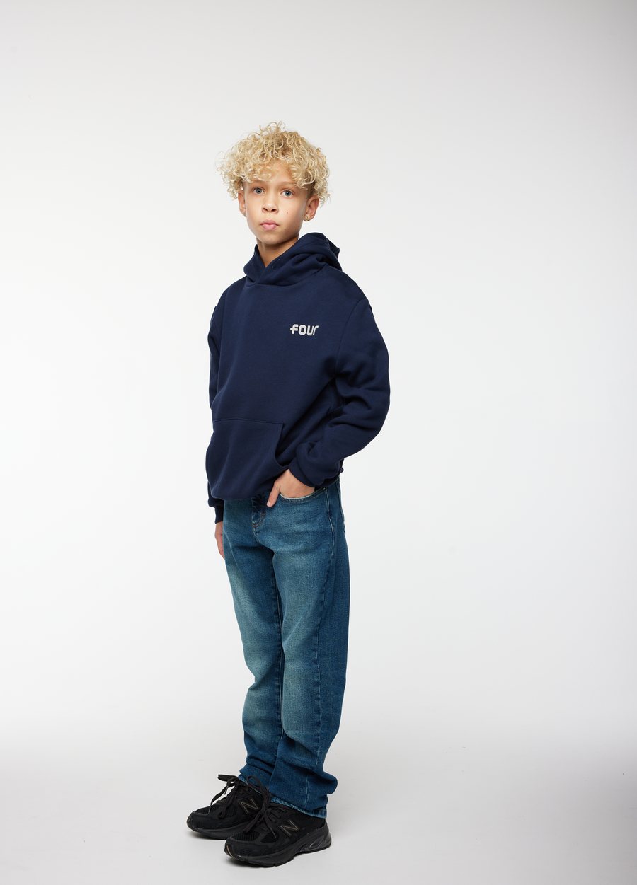 NY Stamp SOL Hoodie Marine Blue