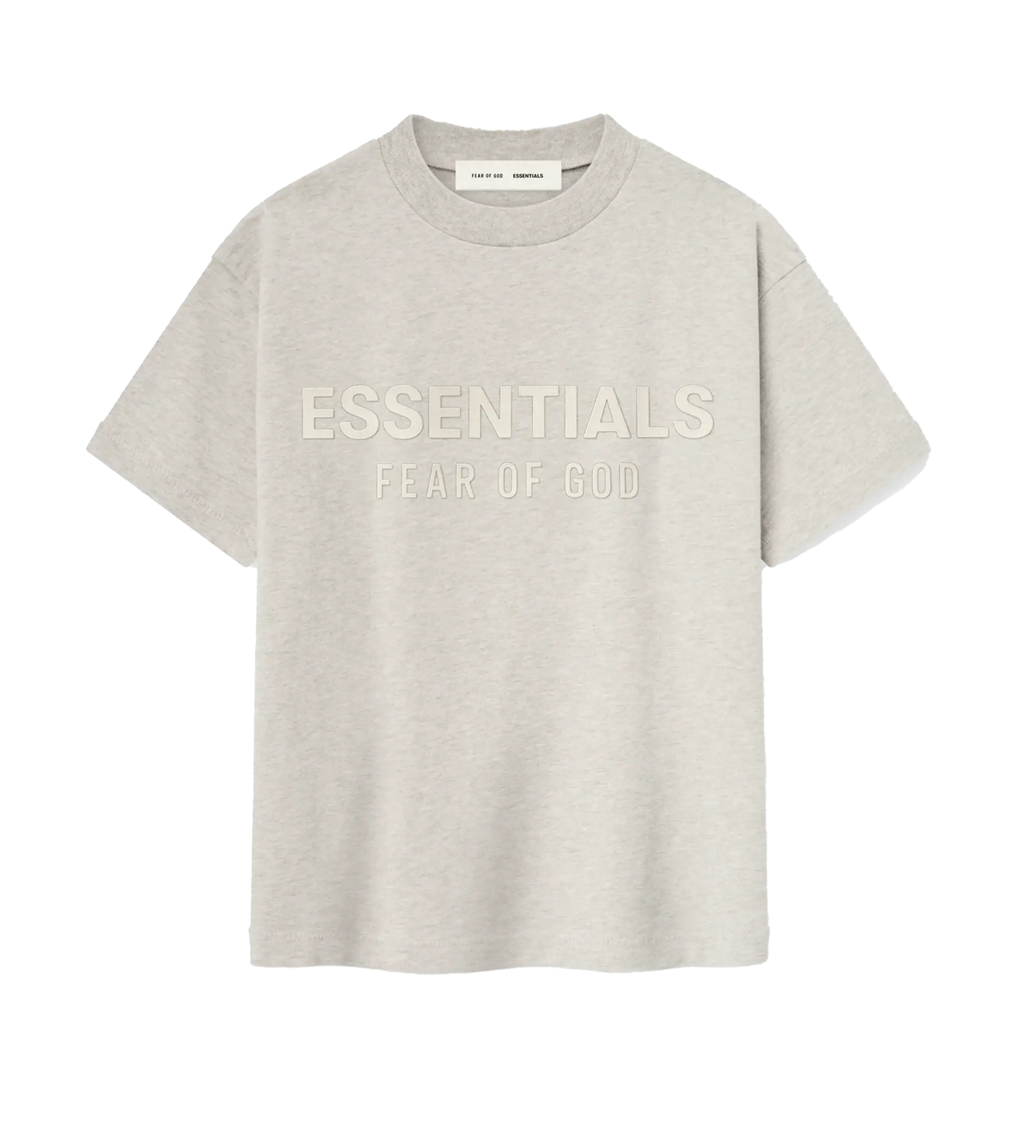 Essentials Classic Tee in Heather Stone (Kids)