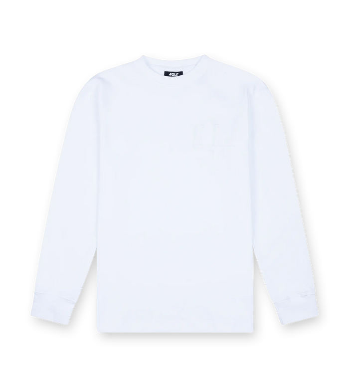 Beltloop Longsleeve White