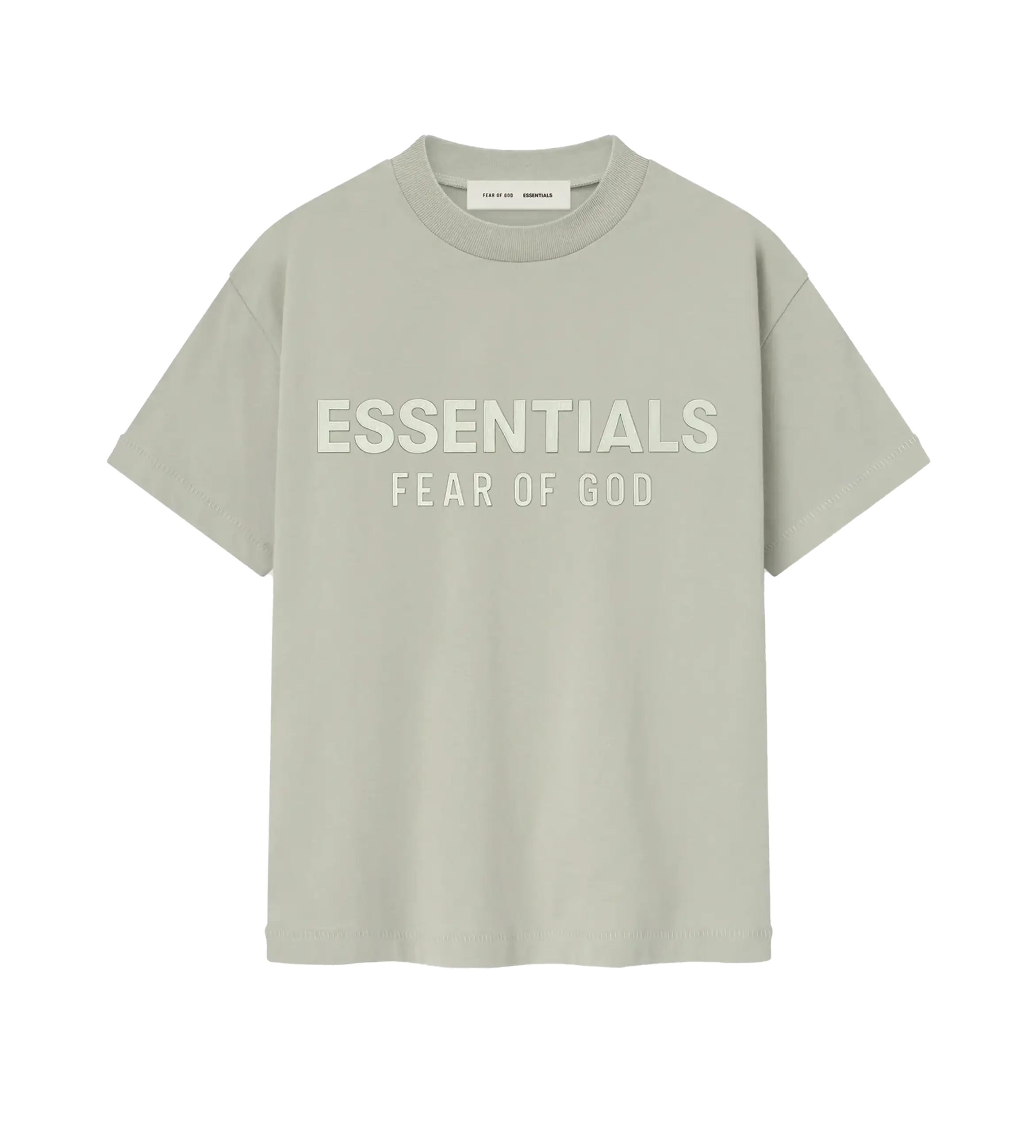 Essentials Classic Crewneck Tee in Abbey Stone (Kids)