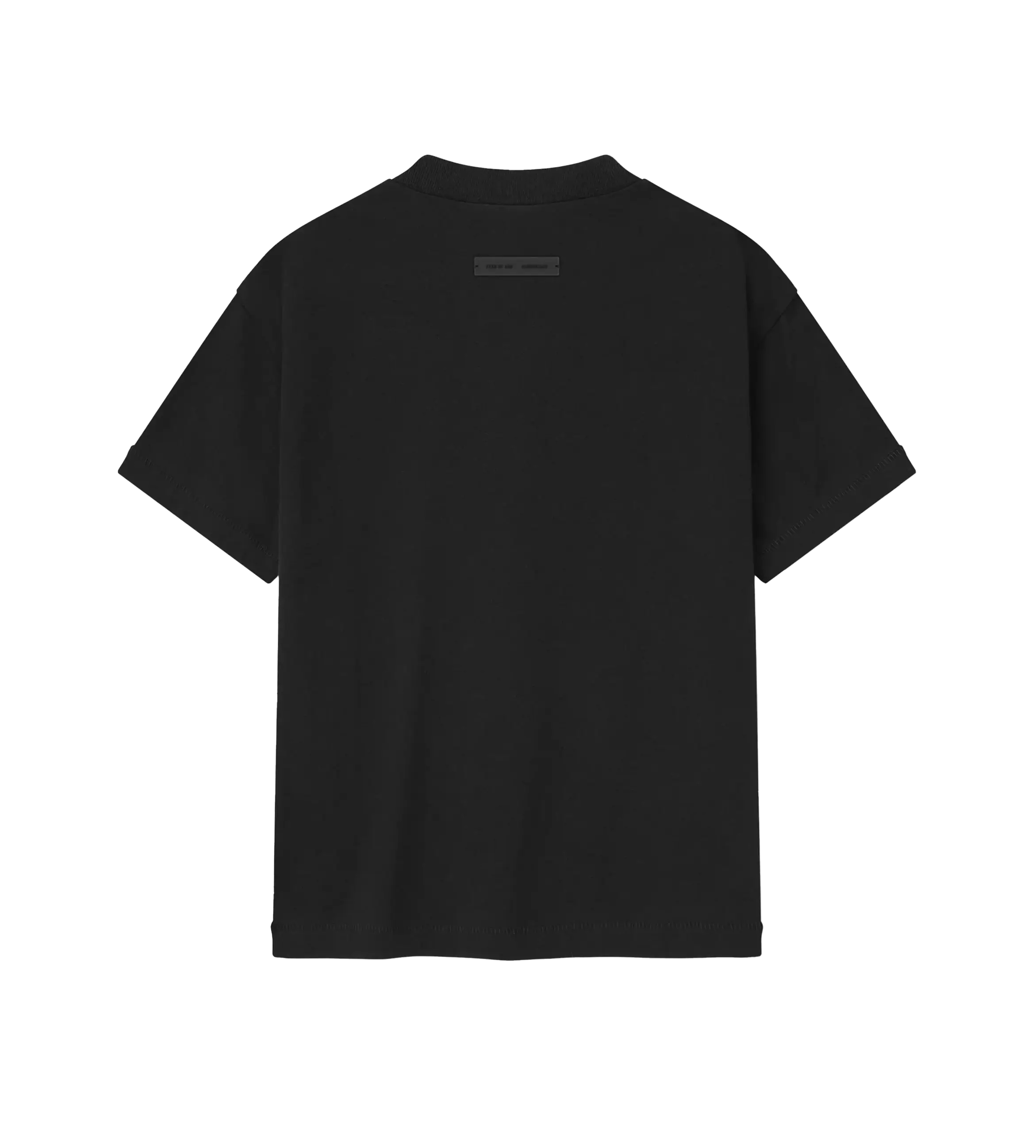 Essentials Classic Crewneck Tee in Jet Black (Kids)