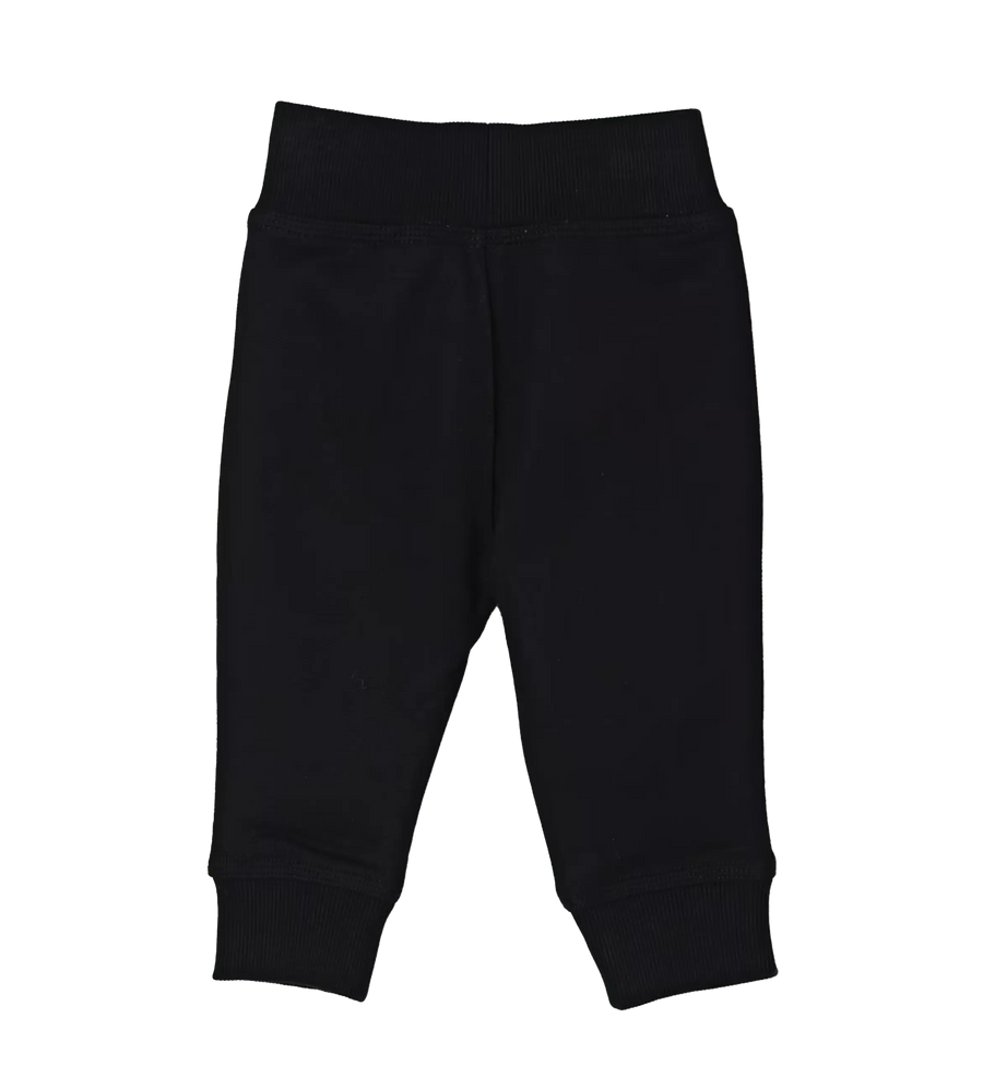 Burberry Signature Jackson Strip Sweatpants in Black & Beige (Baby):