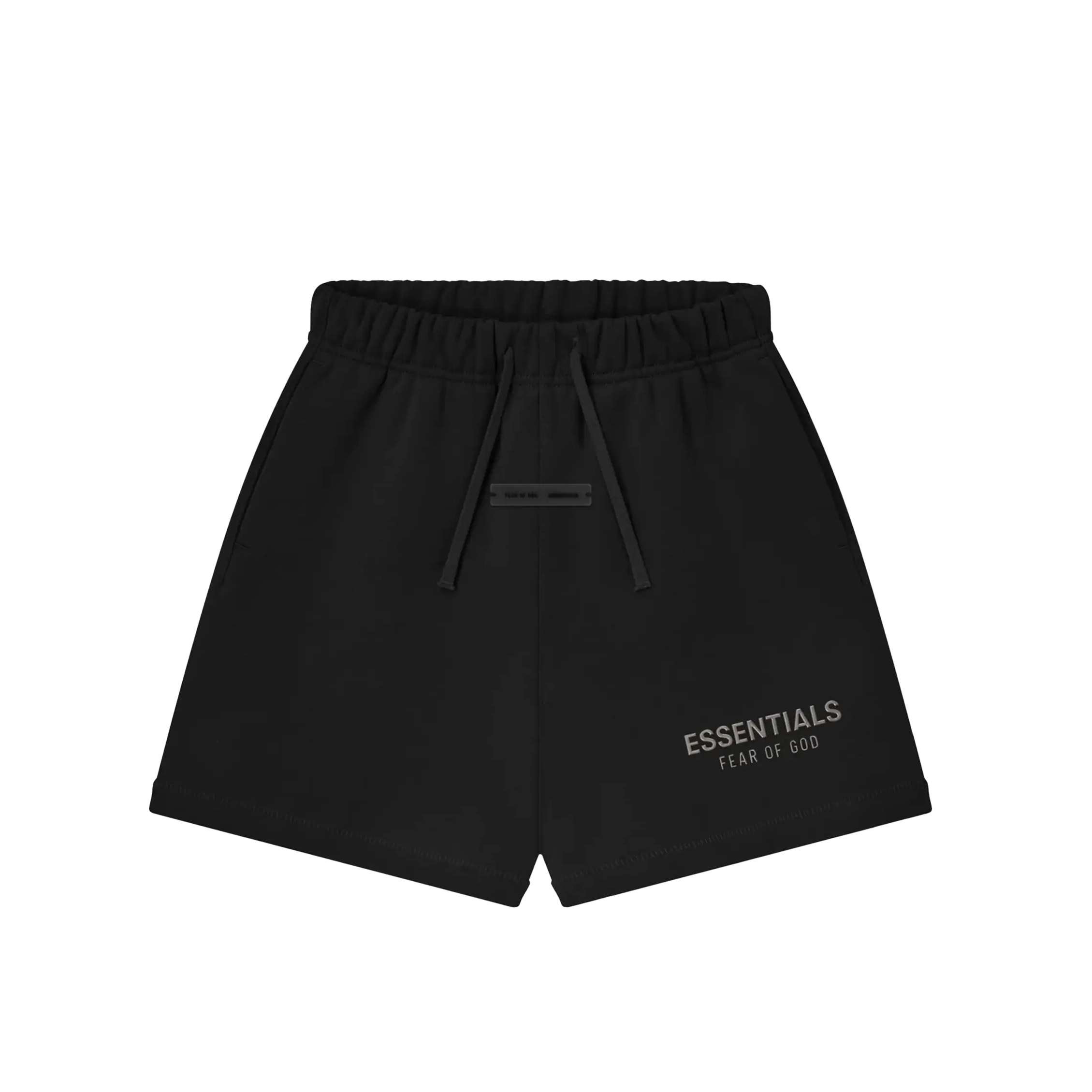 Essentials Fleece Soccer Shorts in Jet Black (Kids)