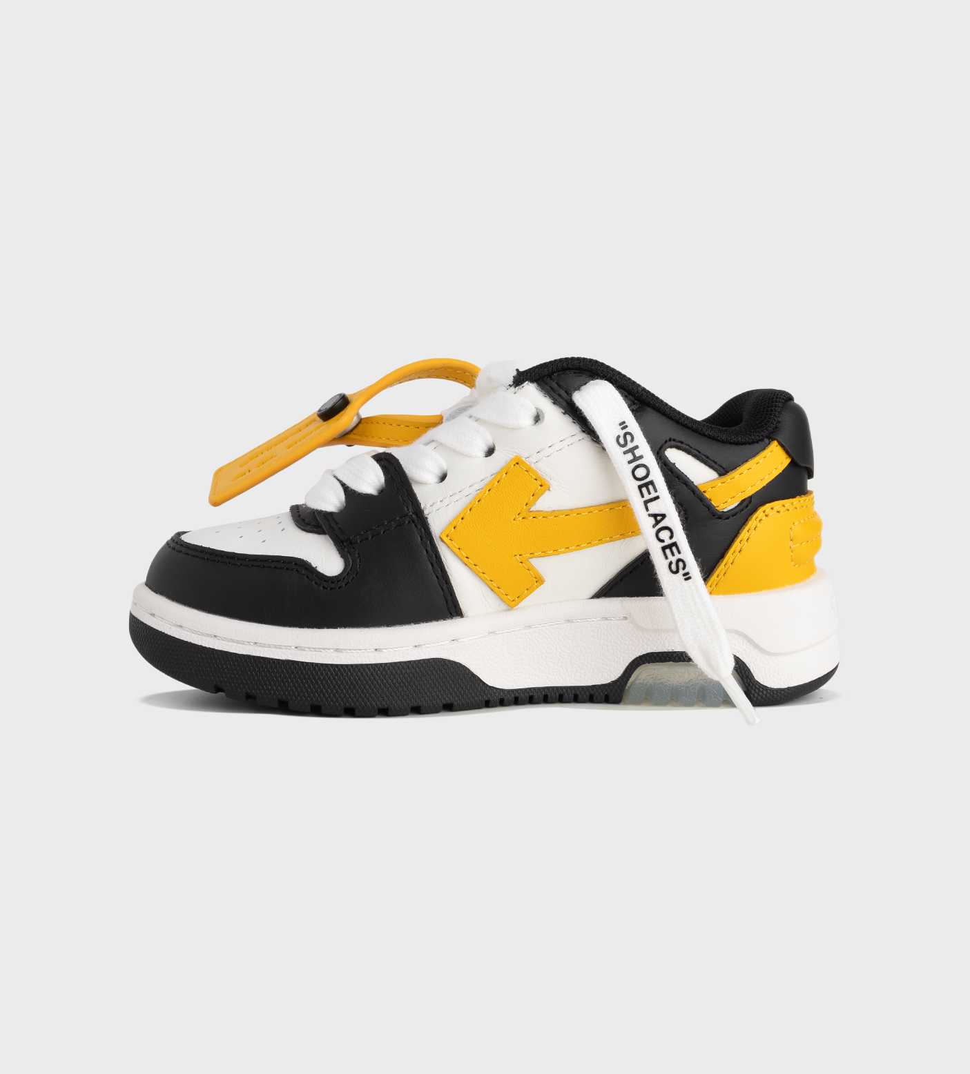 Out Of Office Sneakers Black Yellow