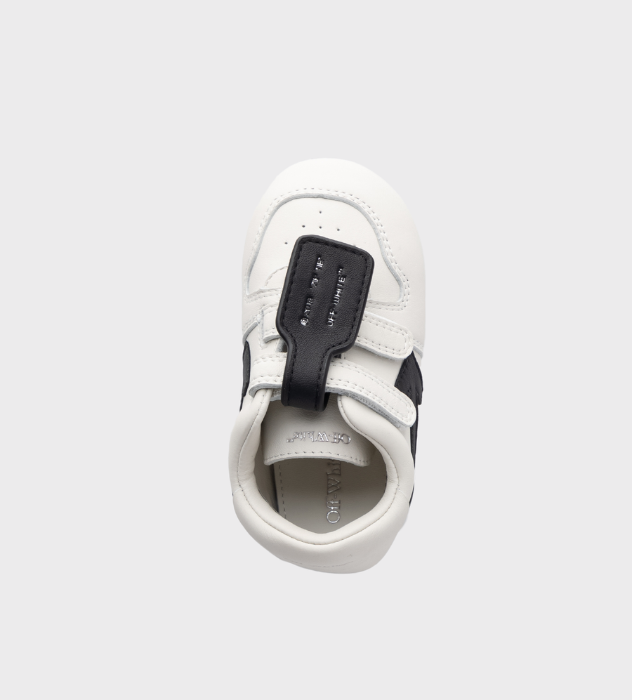 Baby Velcro Sneakers Black White