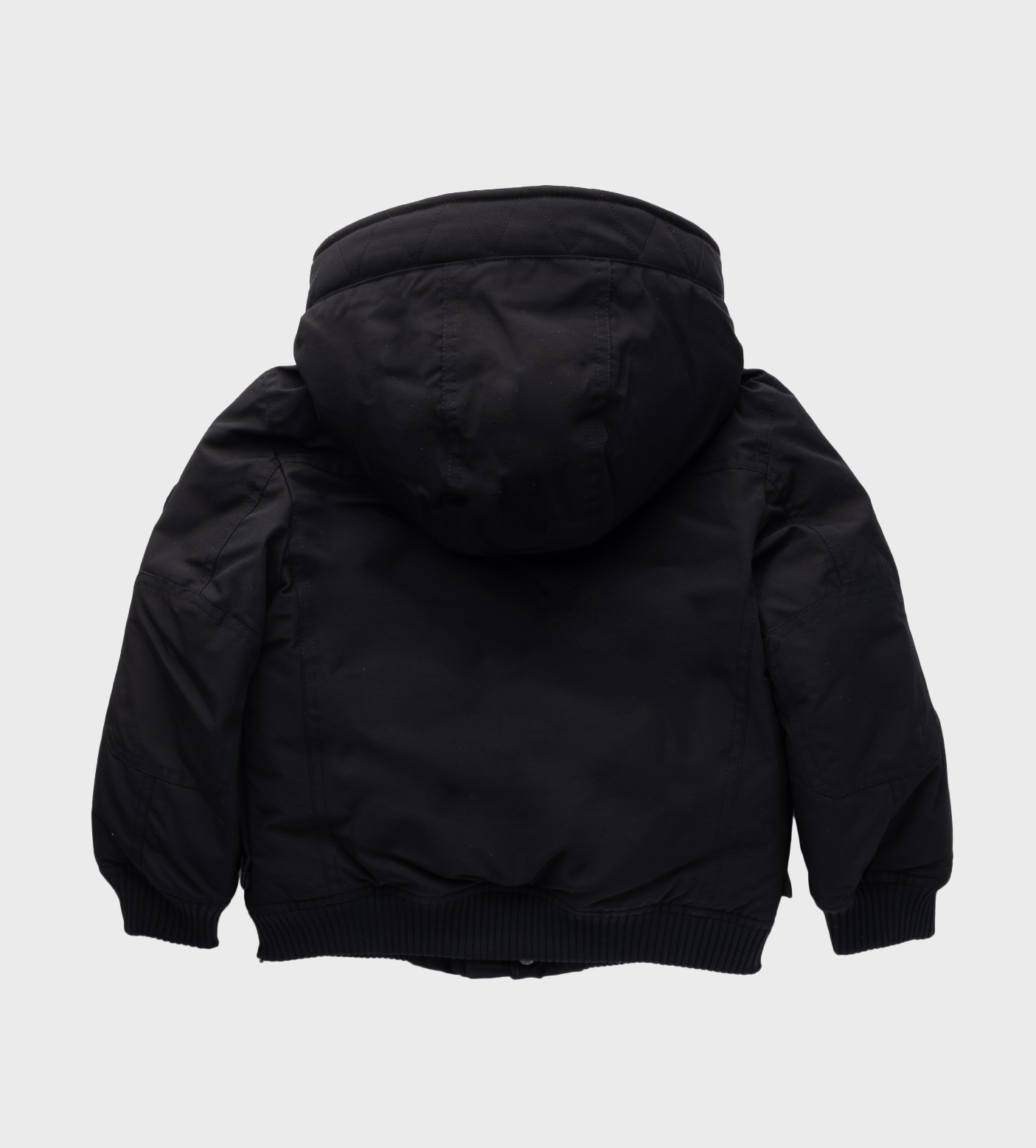 Hooded Winter Jacket Black