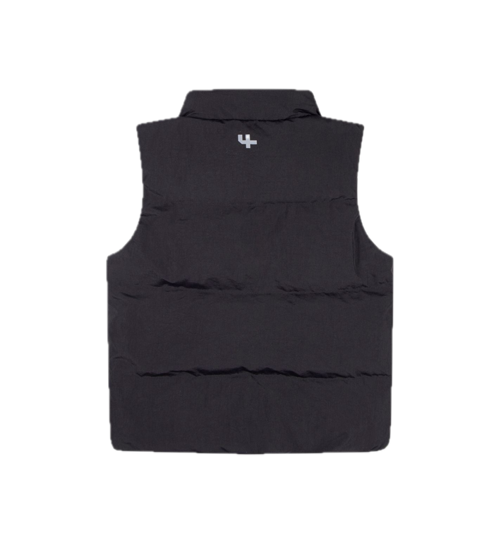 Logo Padded Vest Jacket Black