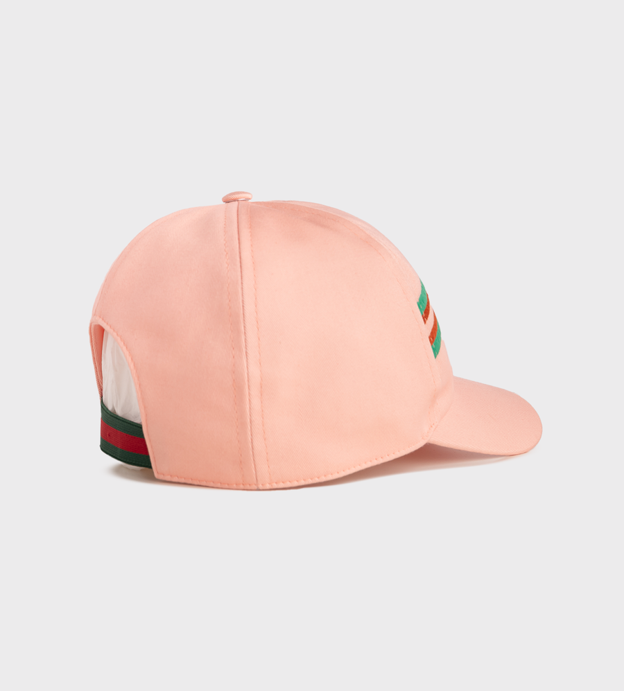 Interlocking G-logo Baseball Cap Smooth Pink