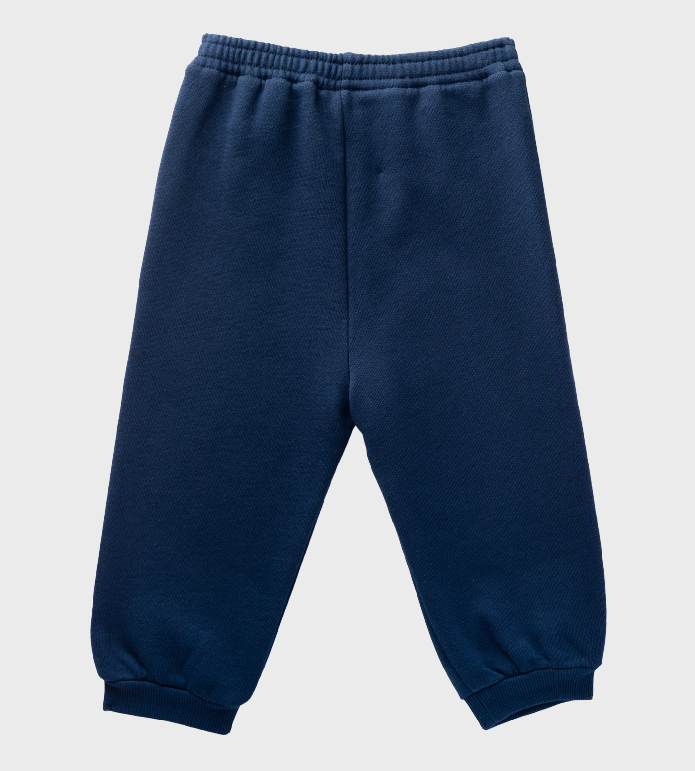 Baby Logo-Patch Cotton Track Pants Blue