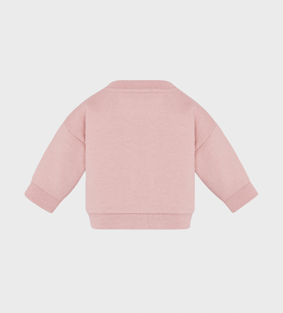 Sweater with Print Pink