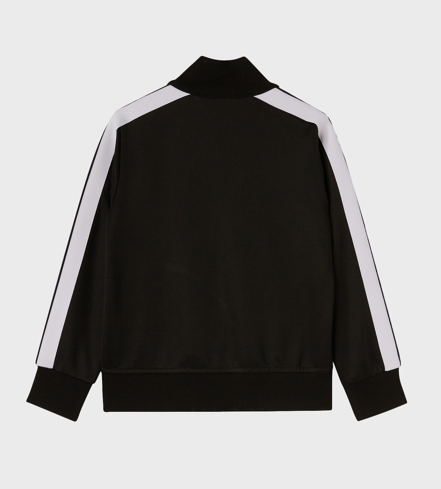 Side Stripe Zip Jacket Black/White