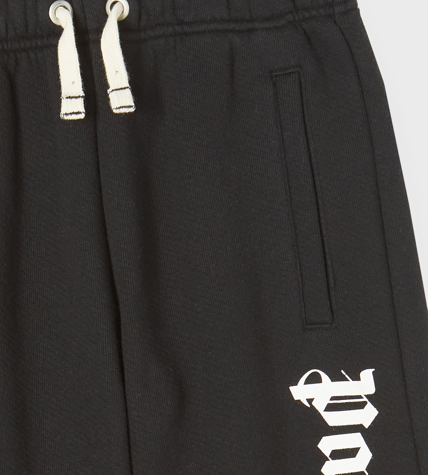 Logo-Print Track Pants Black