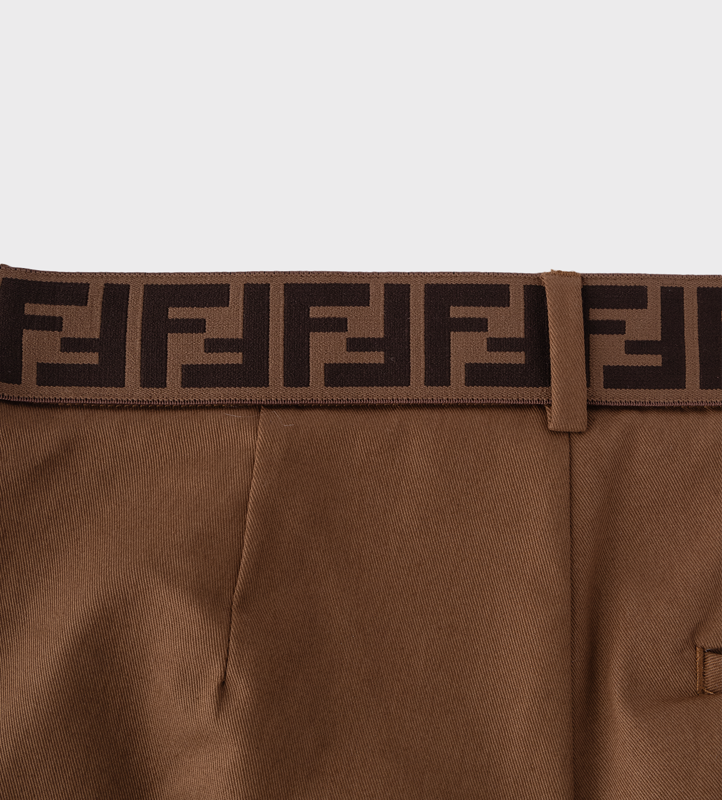 FF Logo Pantalon Brown