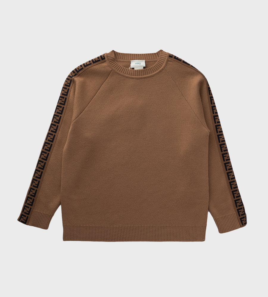 FF Logo Sweater Brown