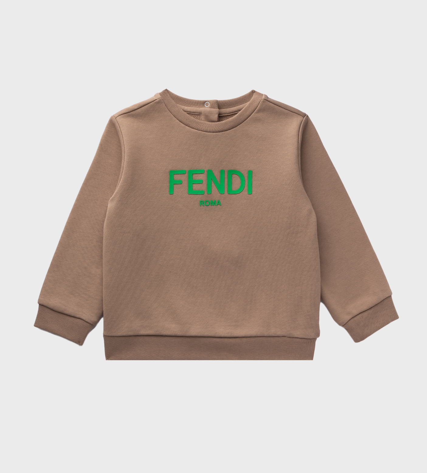 Baby Fendi Roma Sweatshirt Beige