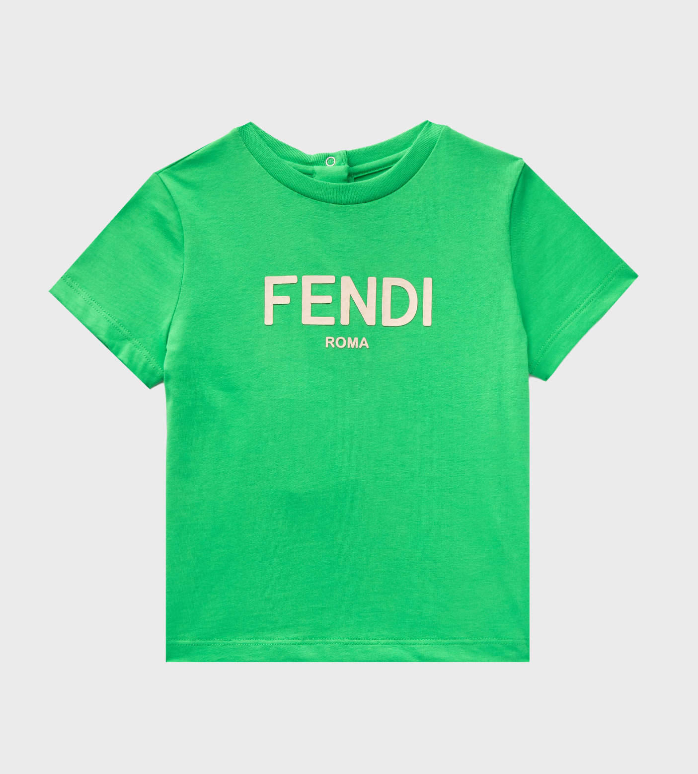 Baby Fendi Roma T-shirt Green