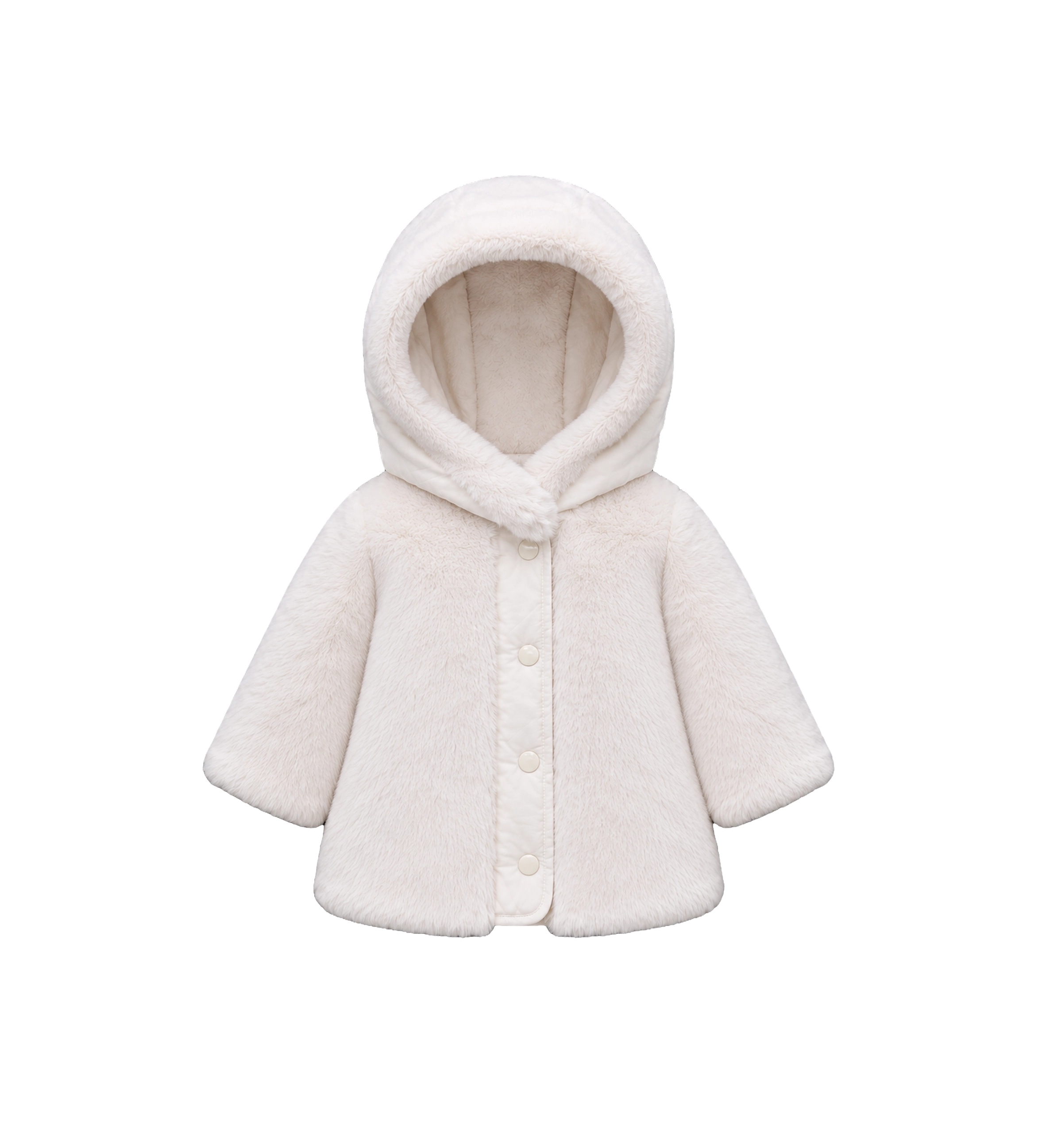 Viona Hooded Padded Jacket White