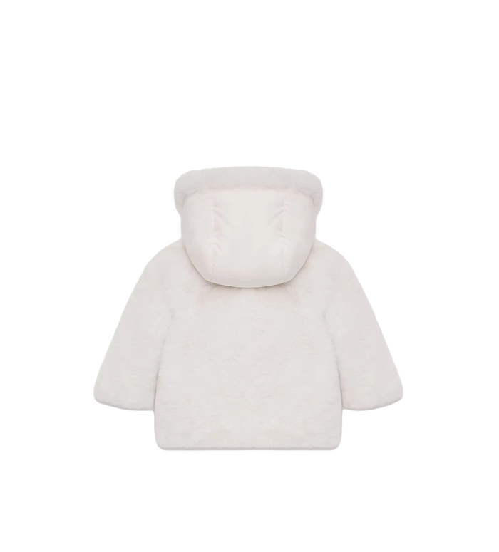 Baby Viona Hooded Padded Jacket White
