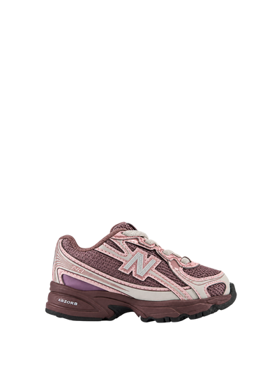 Baby 740 Sneakers Pebble With Pink Chalk