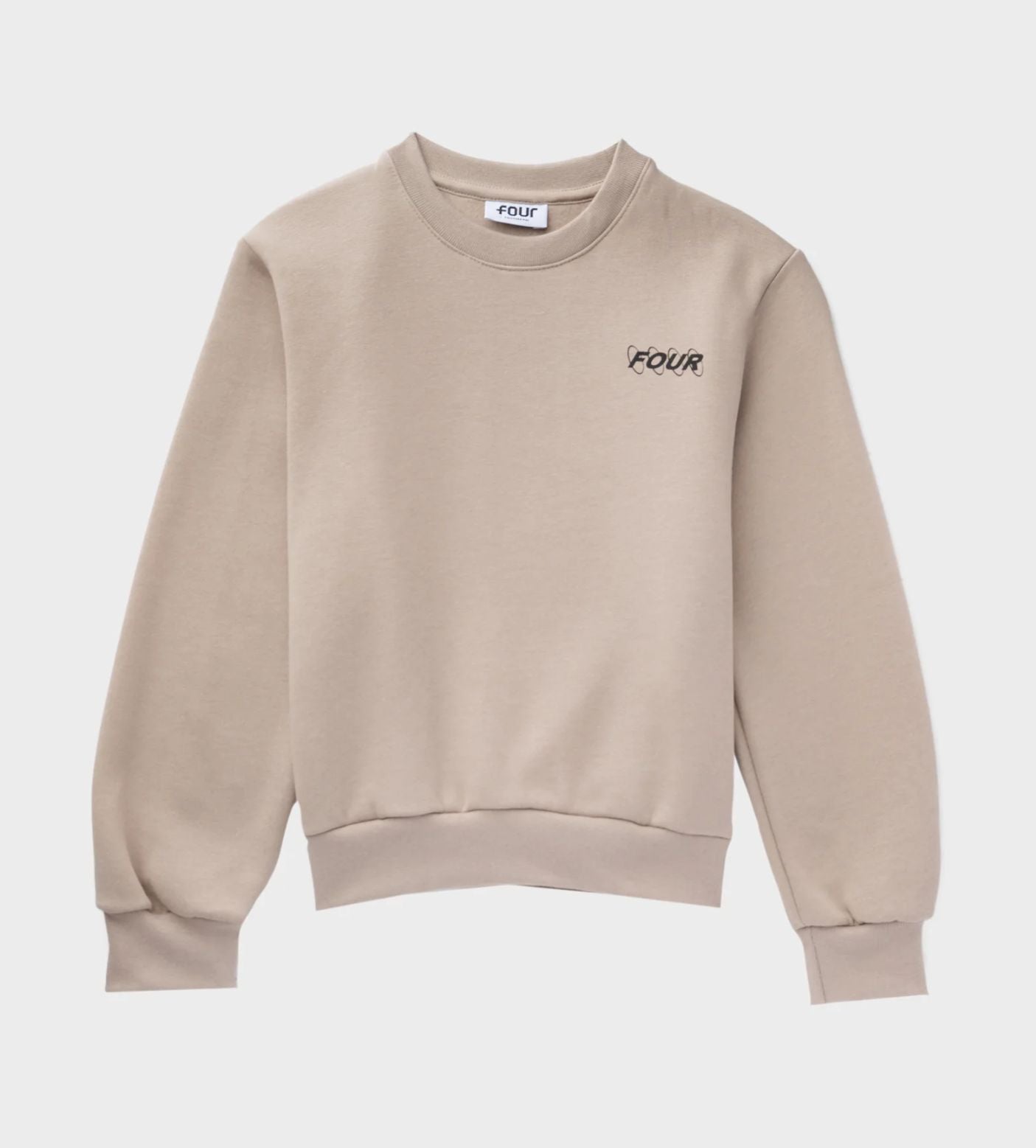 Circles Logo Crewneck Vintage Khaki