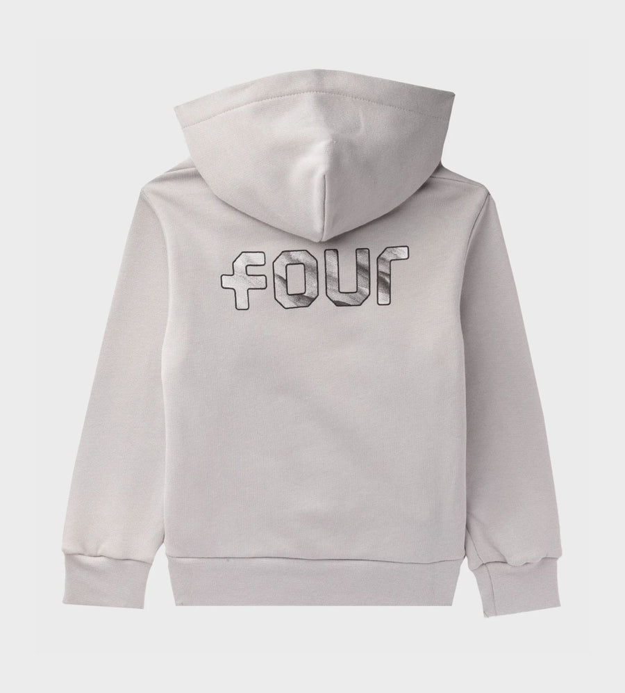 Outline Logo Hoodie High-Rise