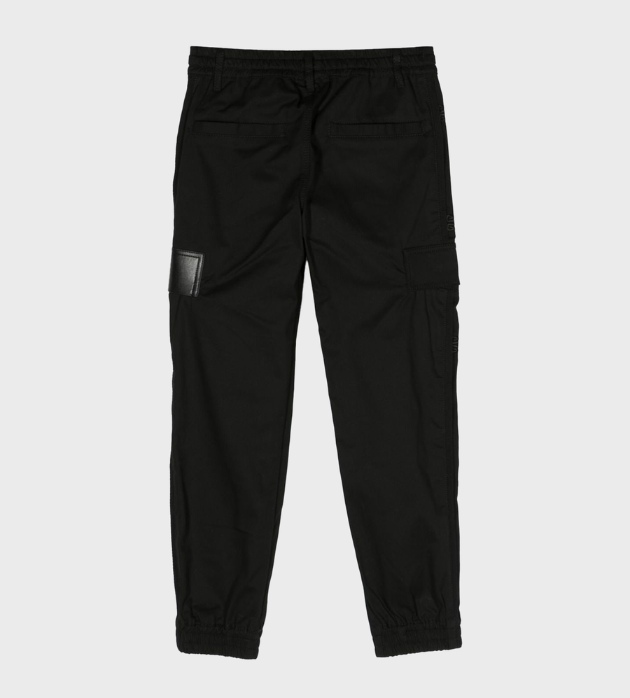 Logo-Patch Track Pants Black