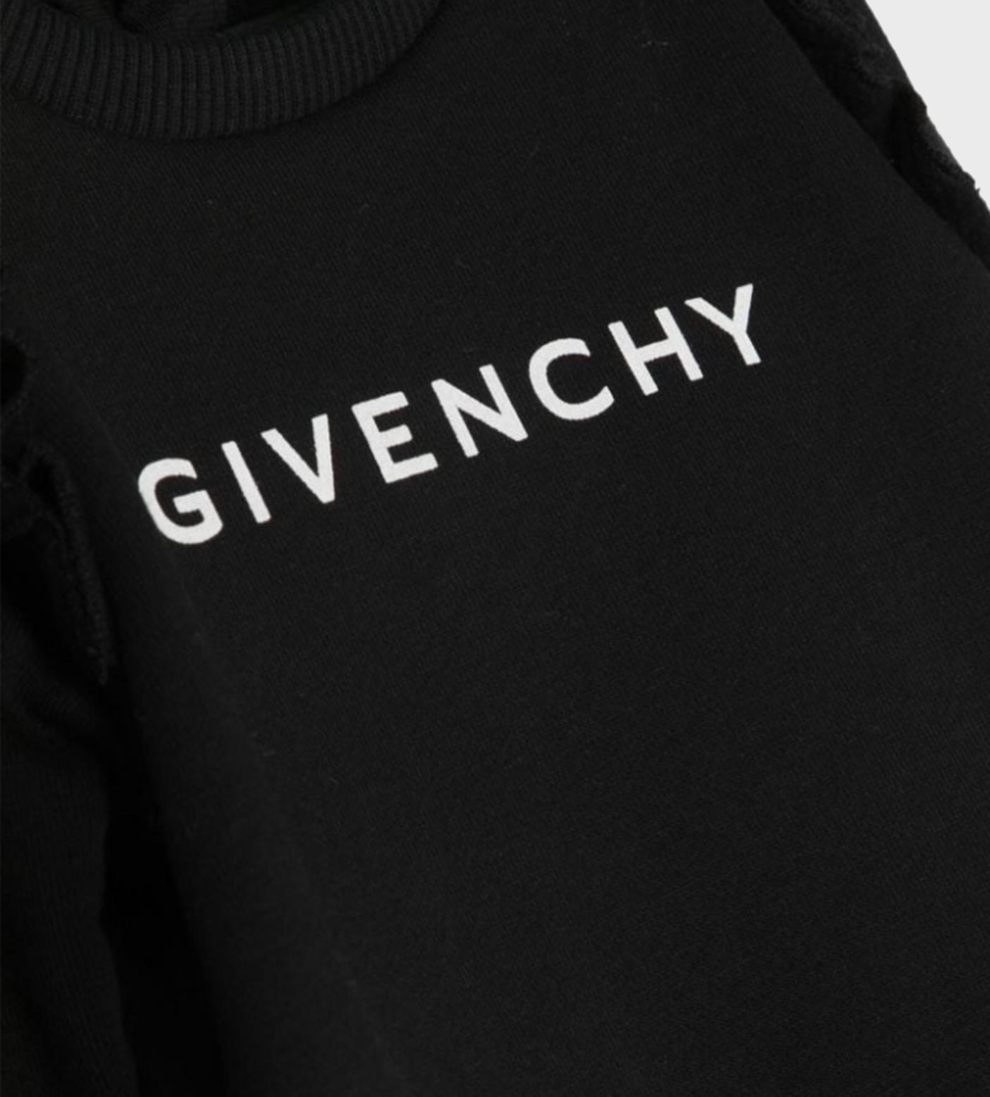 Baby Logo-Print Long-Sleeved Dress Black