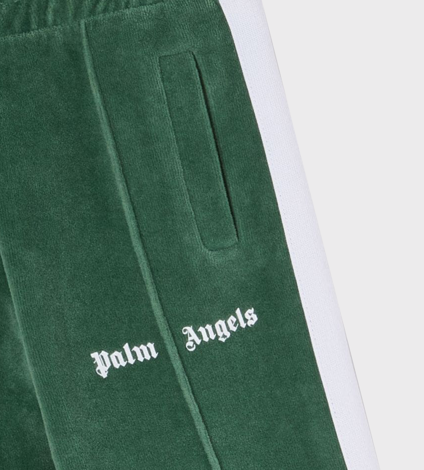 Logo-Embroidered Track Pants Green