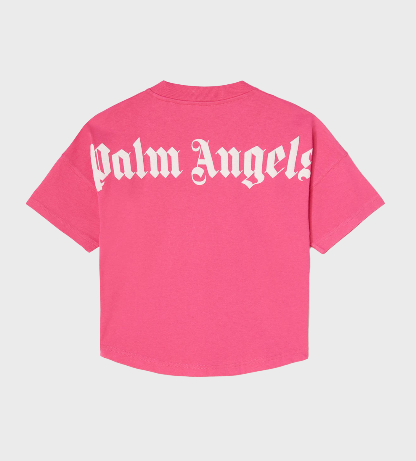 Logo-Print Short-Sleeve T-shirt Pink