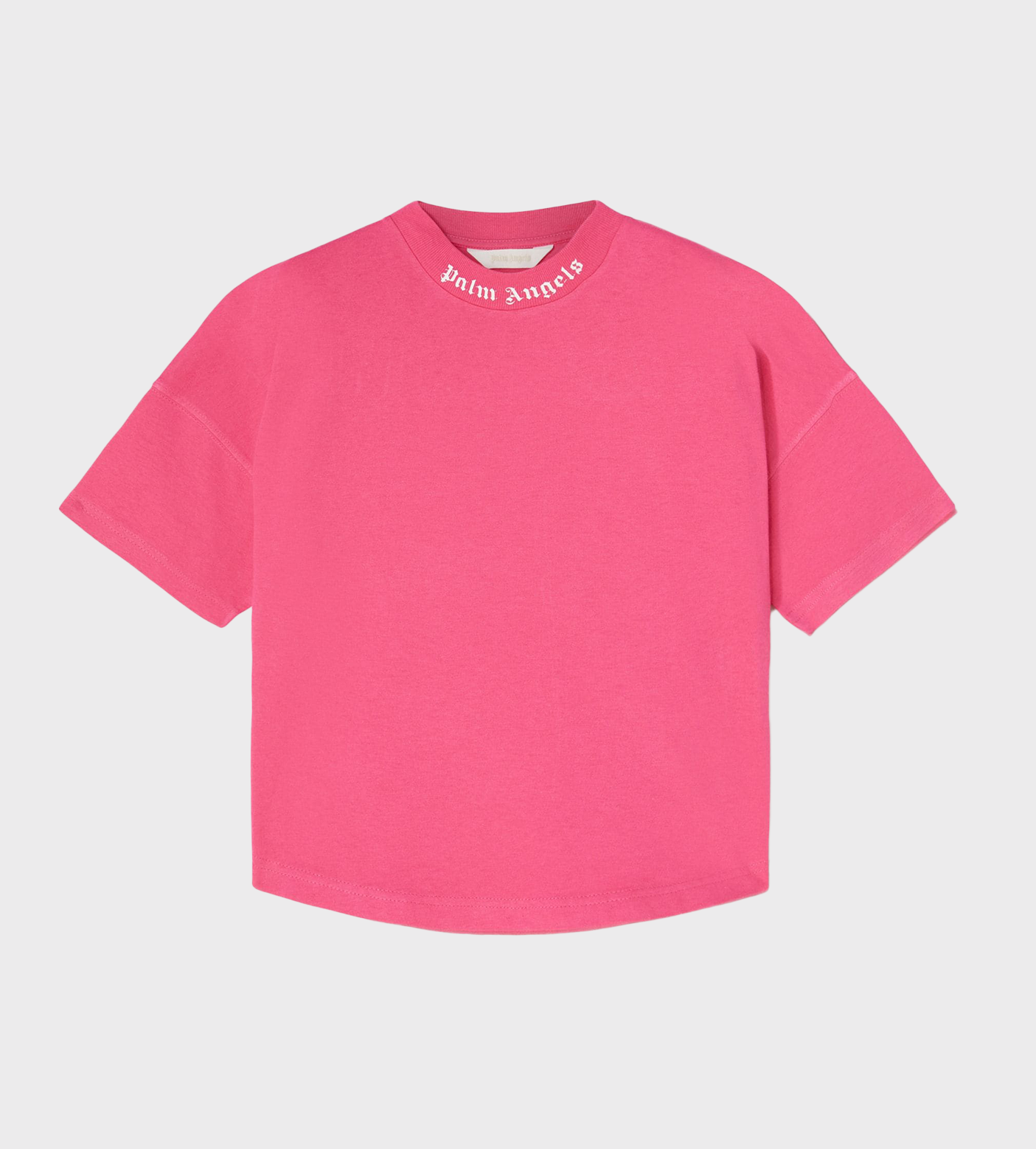 Logo-Print Short-Sleeve T-shirt Pink