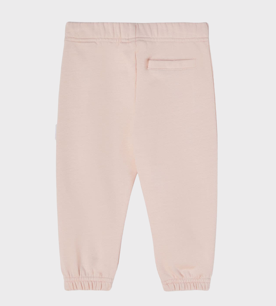Baby Smiley Sweat Pants Pink
