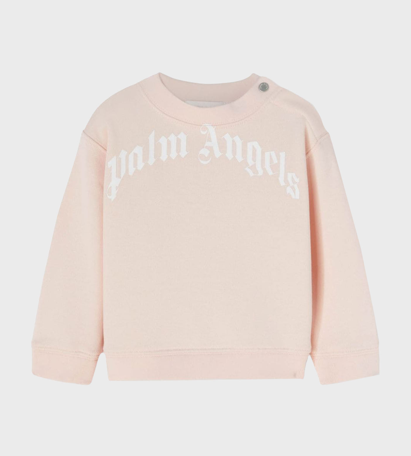 Baby Logo-Print Cotton Sweatshirt Pink