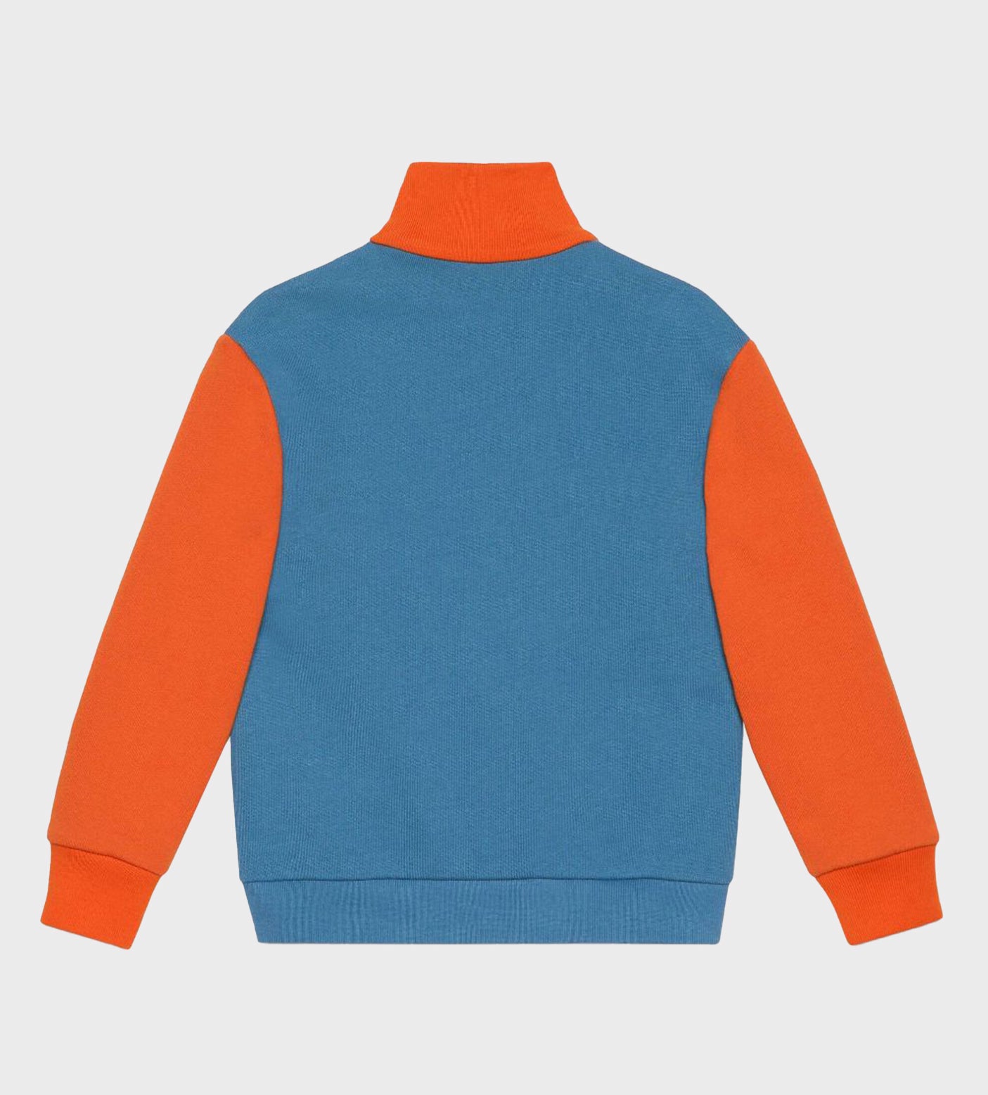 Colour-Block Zipped Jacket Royal