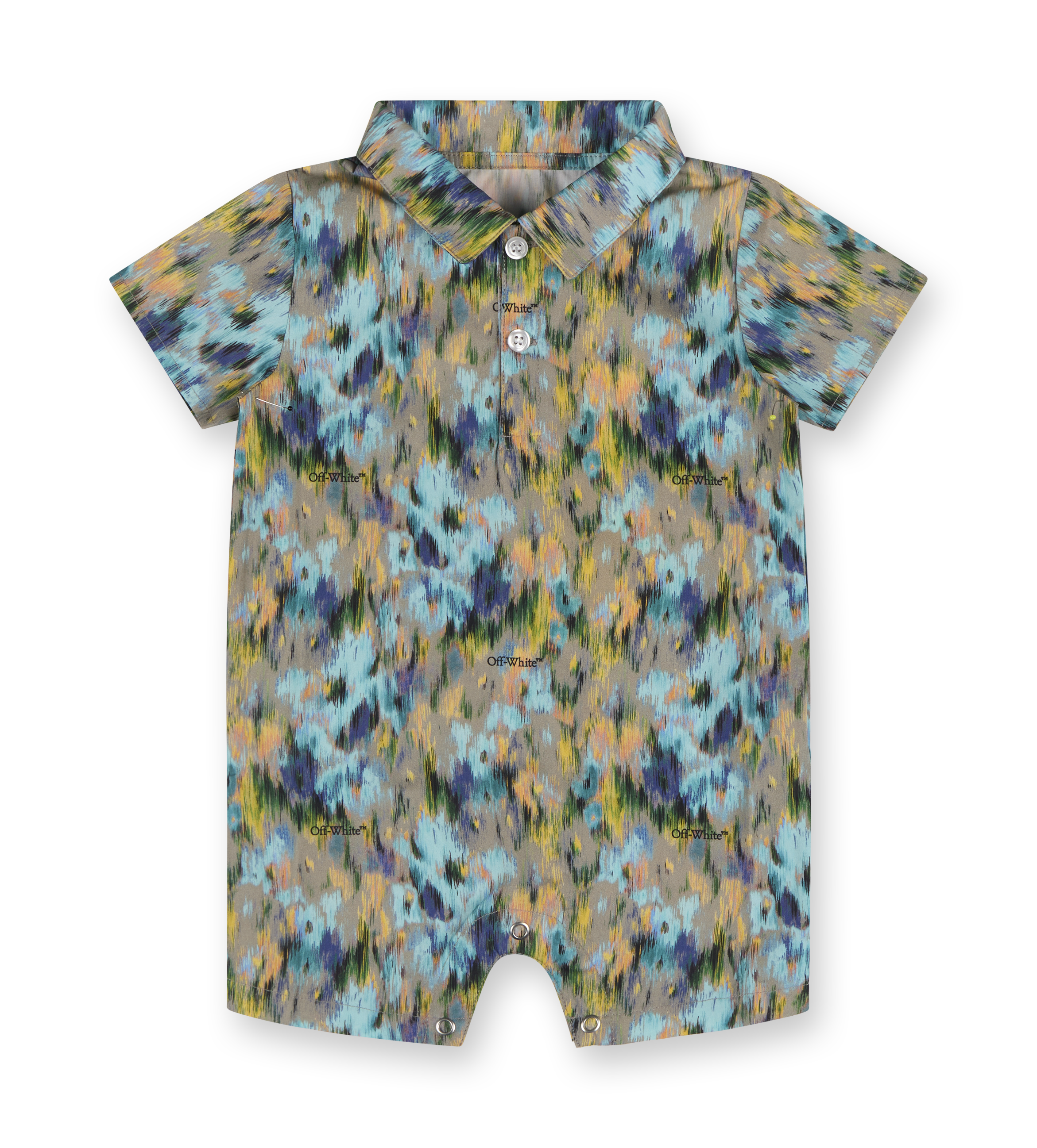 Watercolor Romper Multicolor