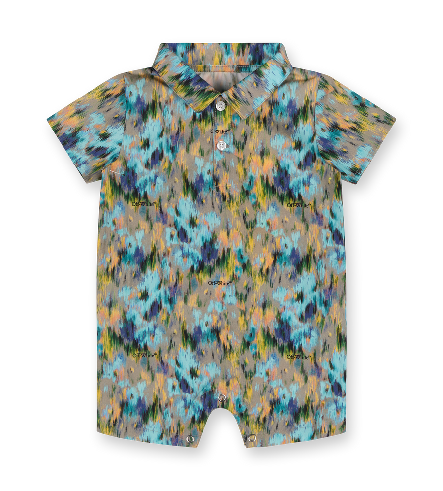 Watercolor Romper Multicolor