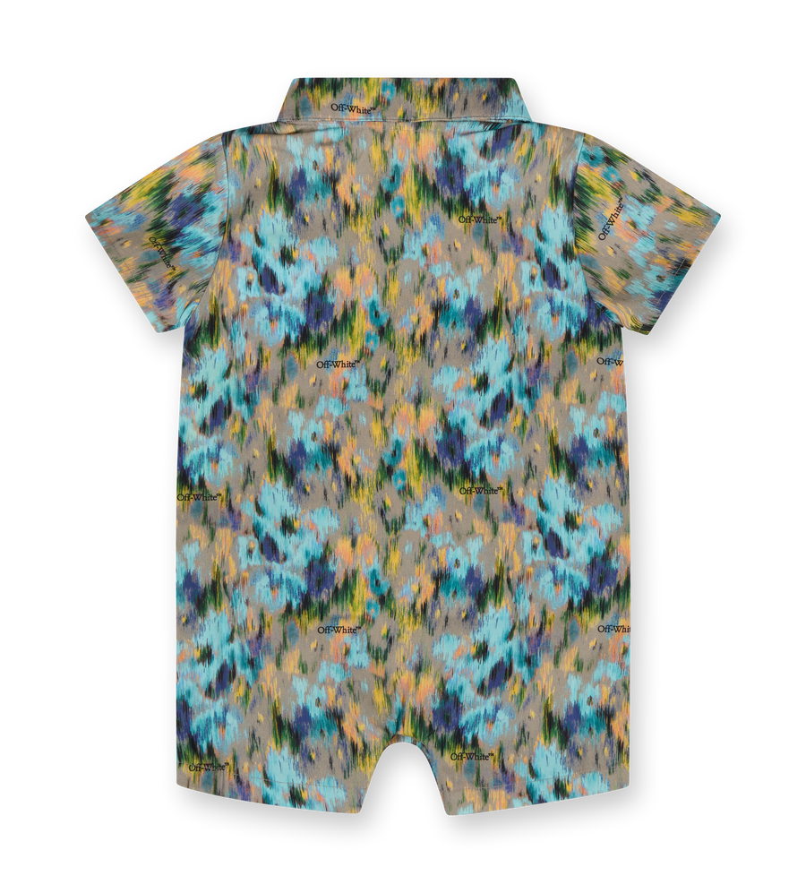 Watercolor Romper Multicolor