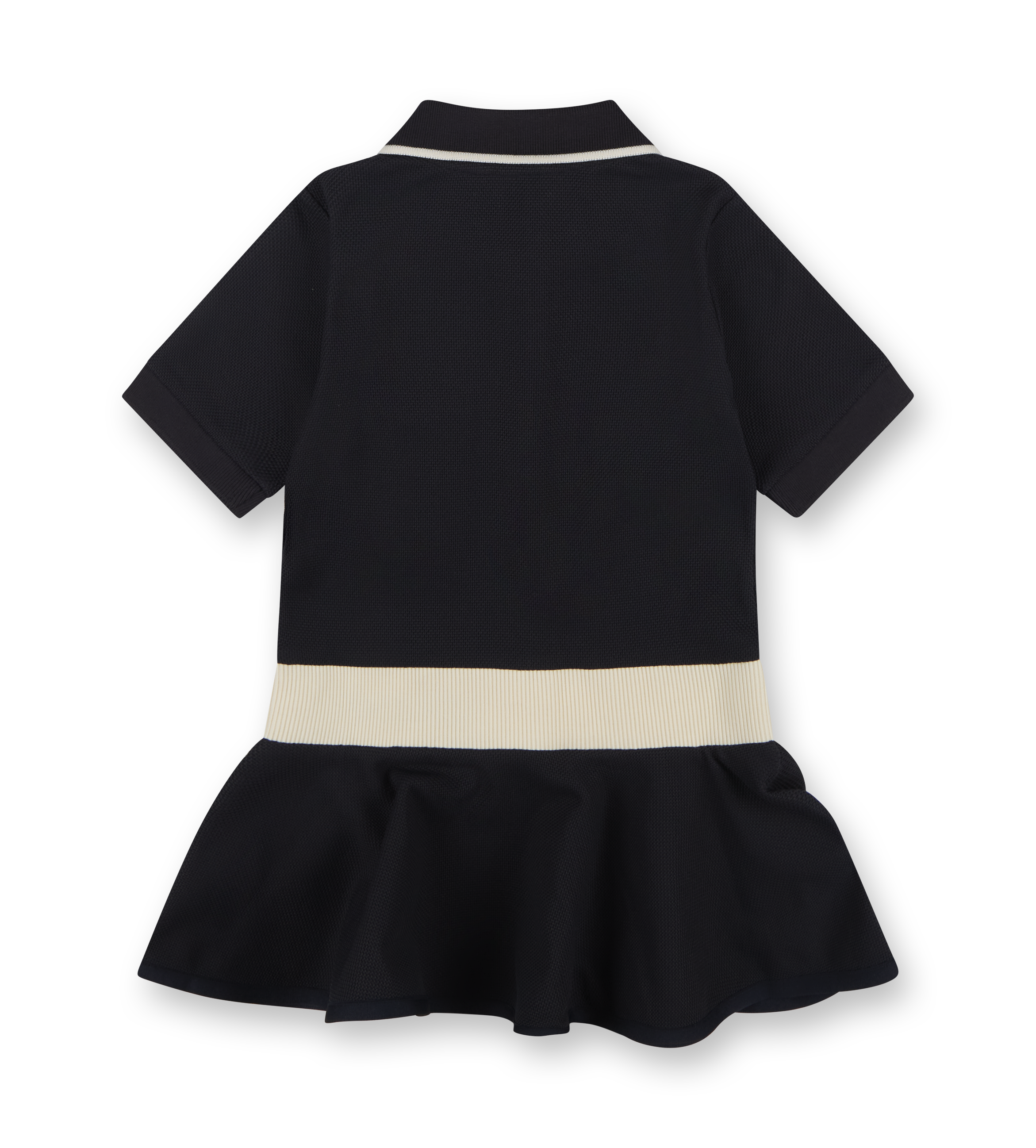 Piquet Polo Dress Night Blue