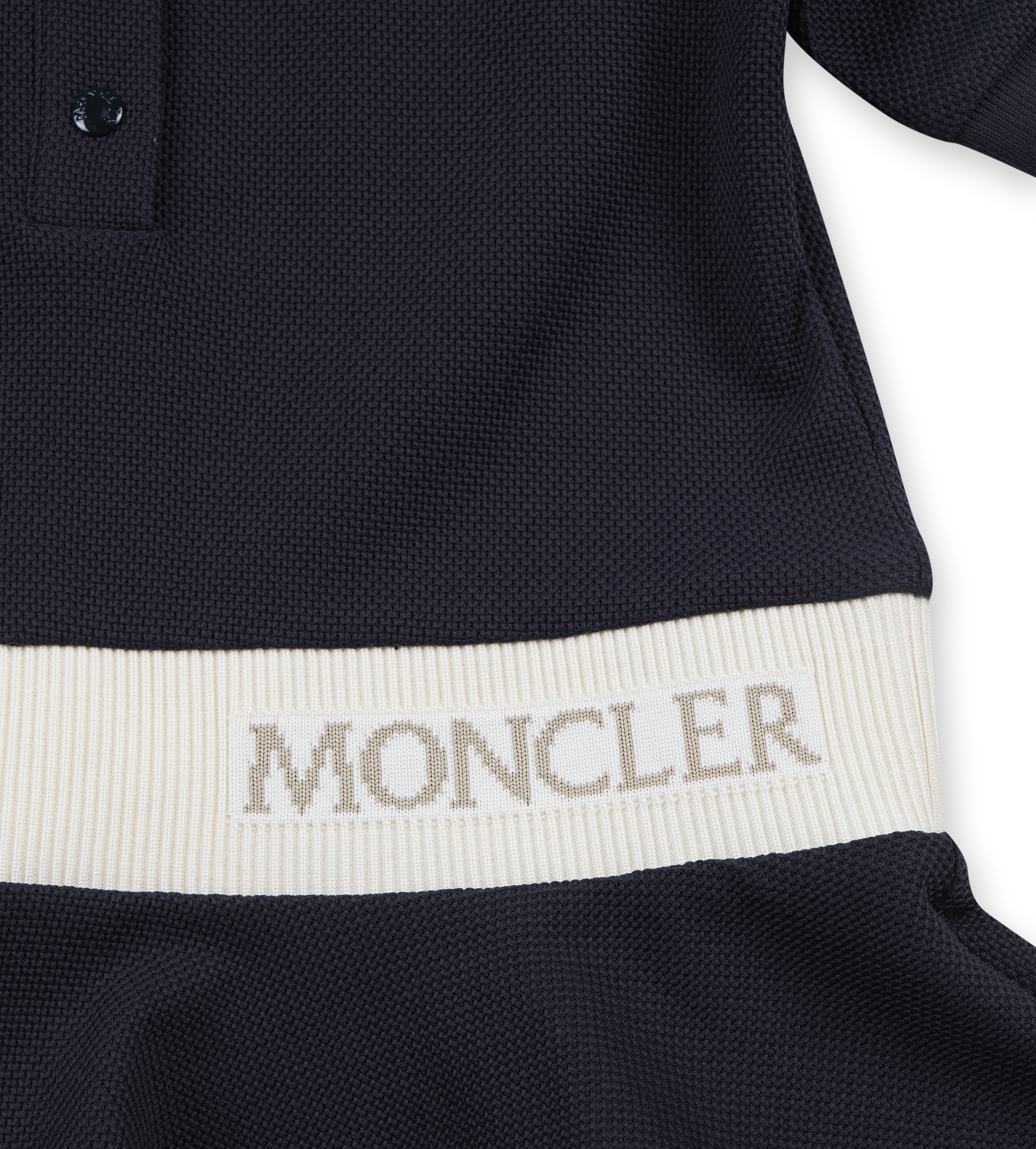 Piquet Polo Dress Night Blue