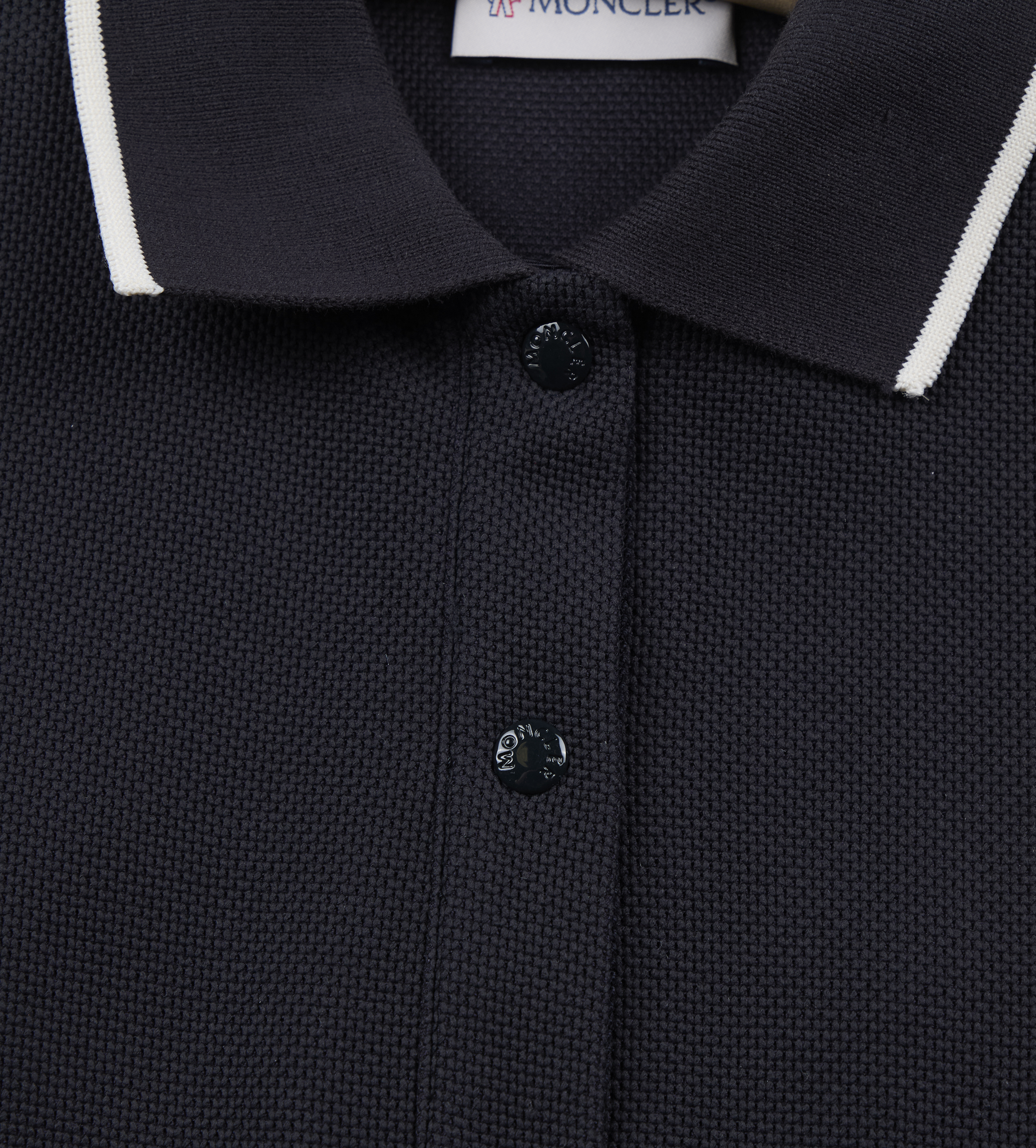Piquet Polo Dress Night Blue