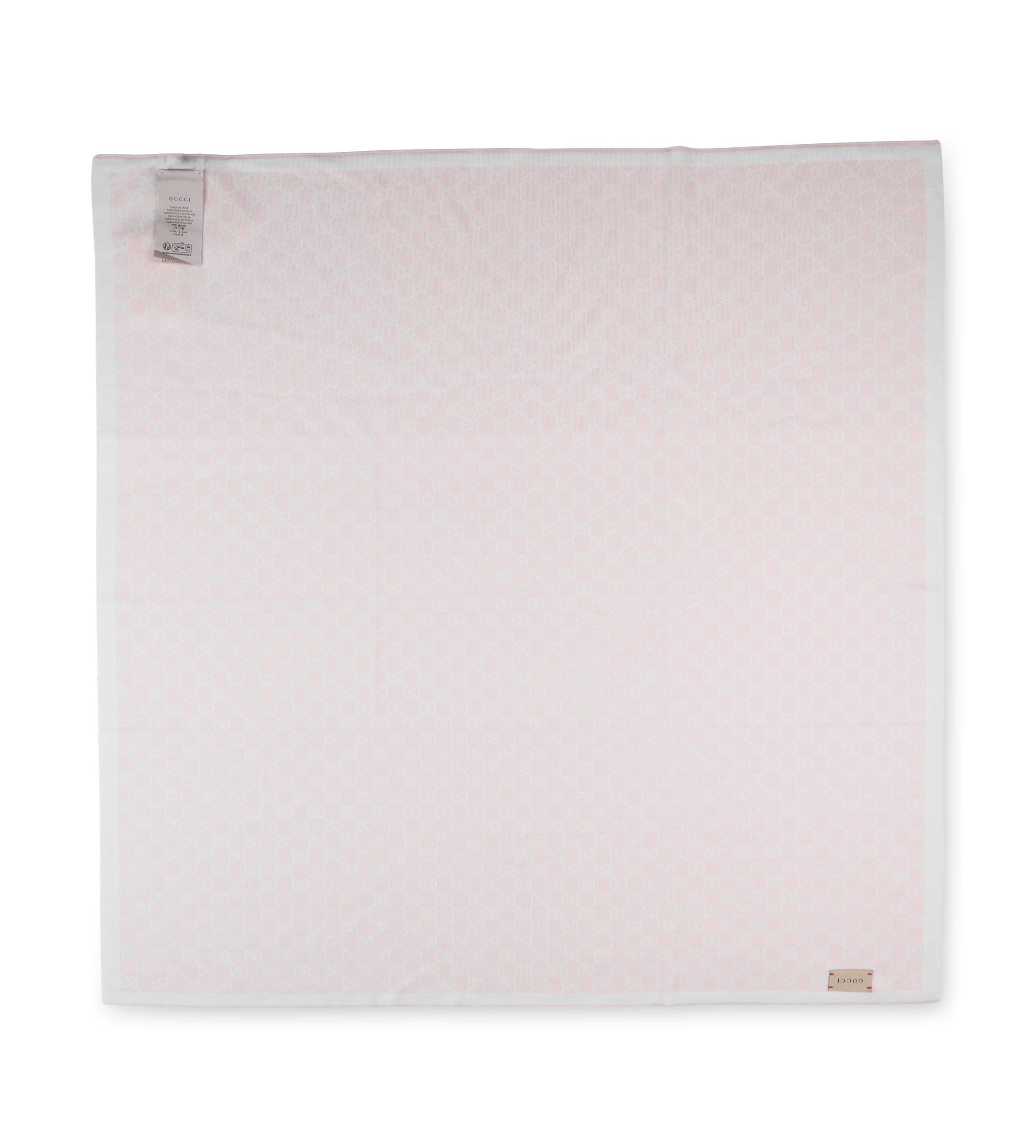 Gucci KSS25 New Tantalo Scarf - Ivory/Pink
