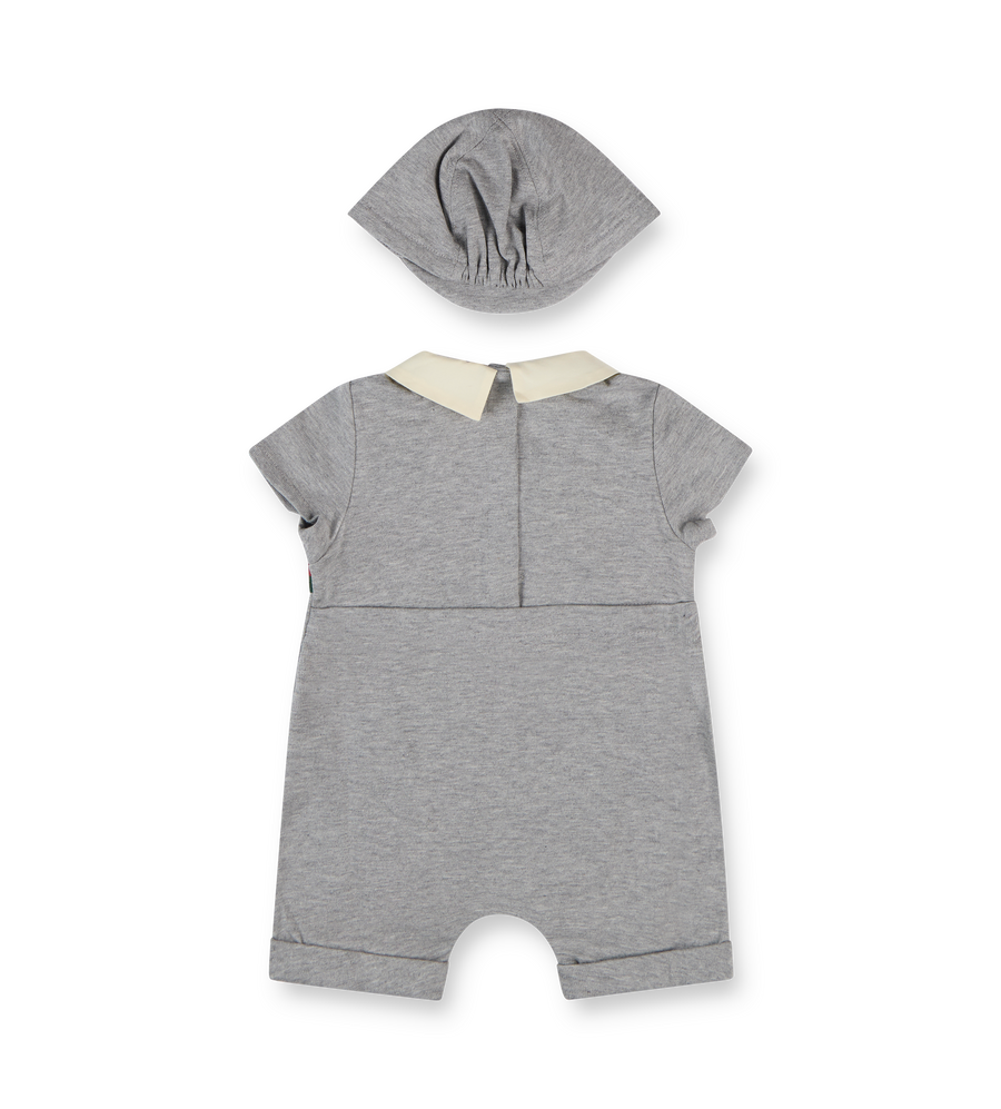 Gucci Cotton Jersey Gift Set in Grey (Baby)